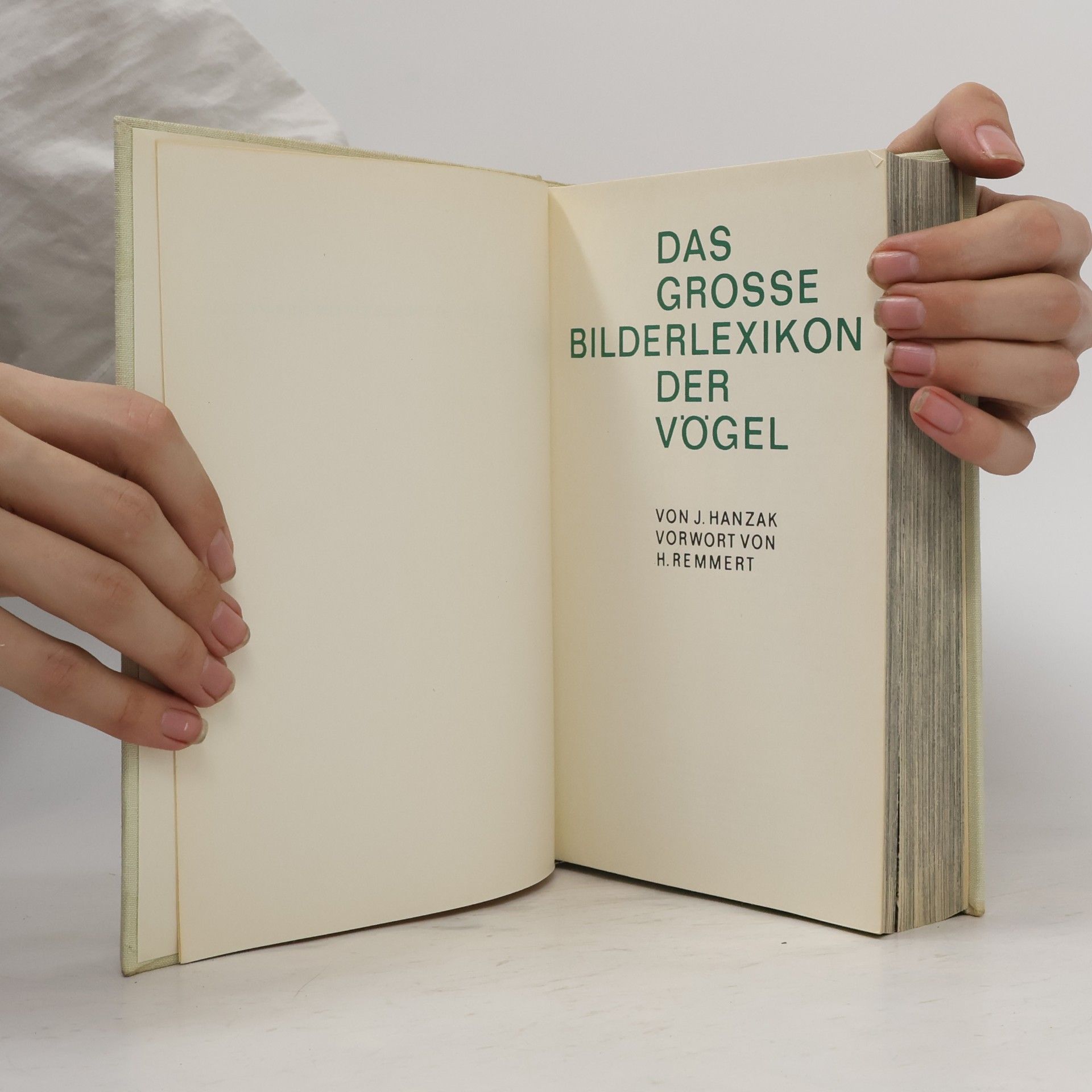 J. Hanzák Das große Bilderlexikon der Vögel