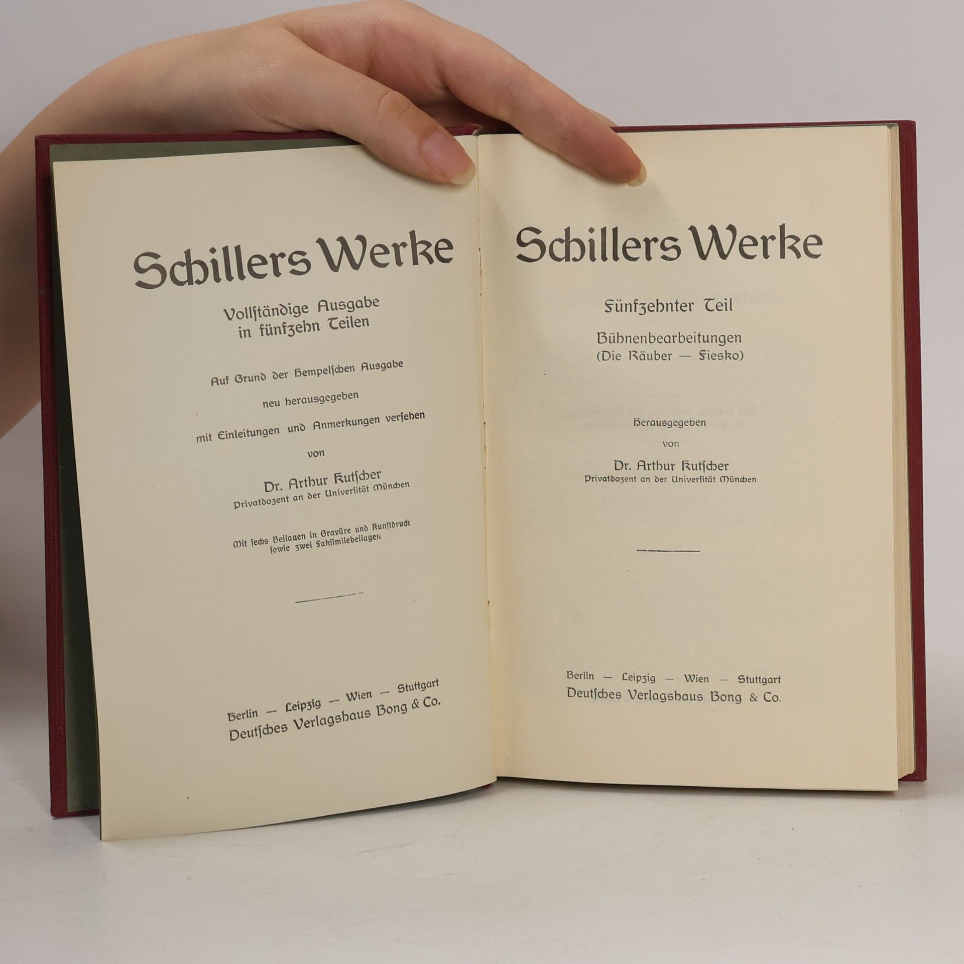 Friedrich Schiller Schillers Werke 15