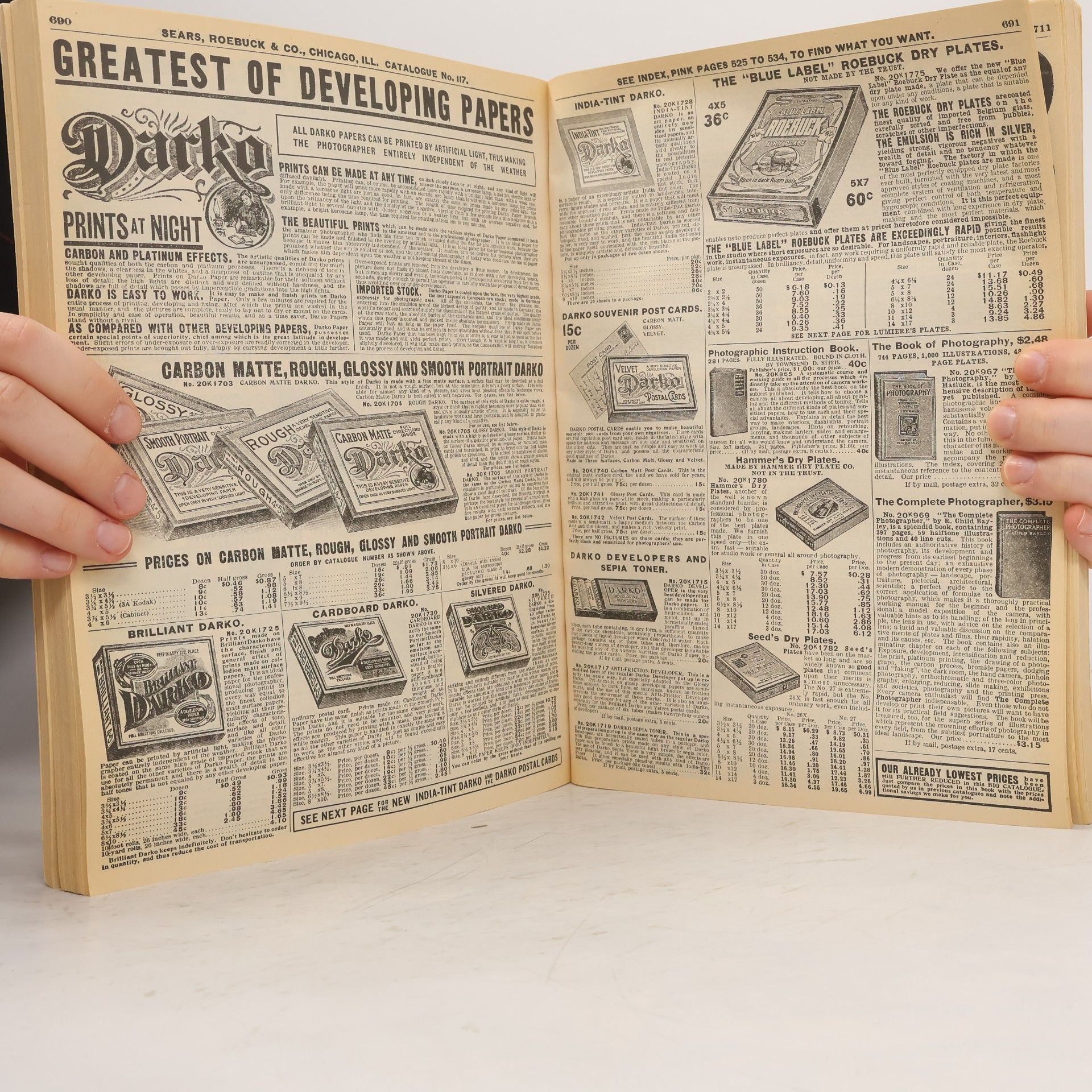 Joseph J. Schroeder, Jr. 1908 Sears, Roebuck Catalogue, No. 117