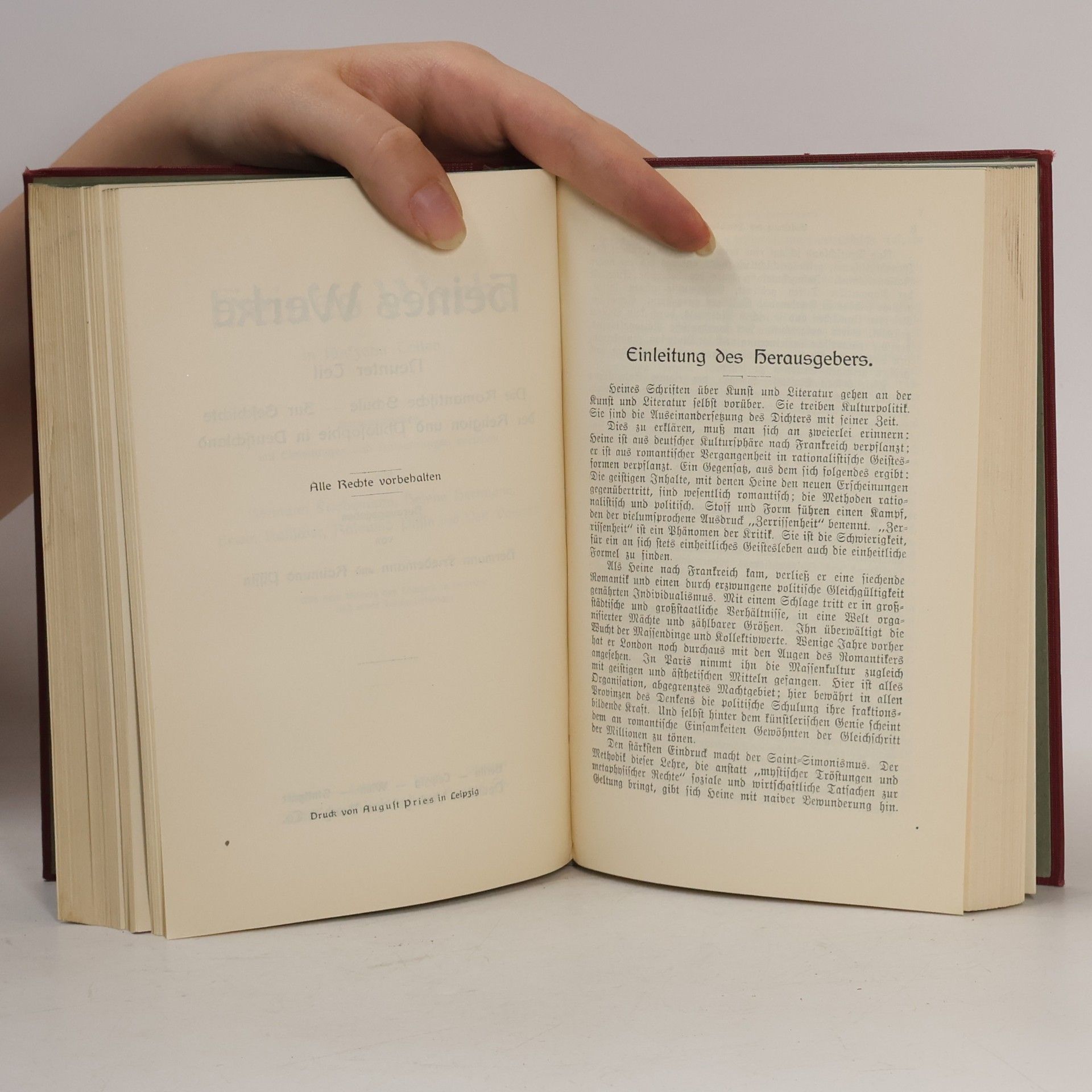Heinrich Heine Heines Werke 7-9