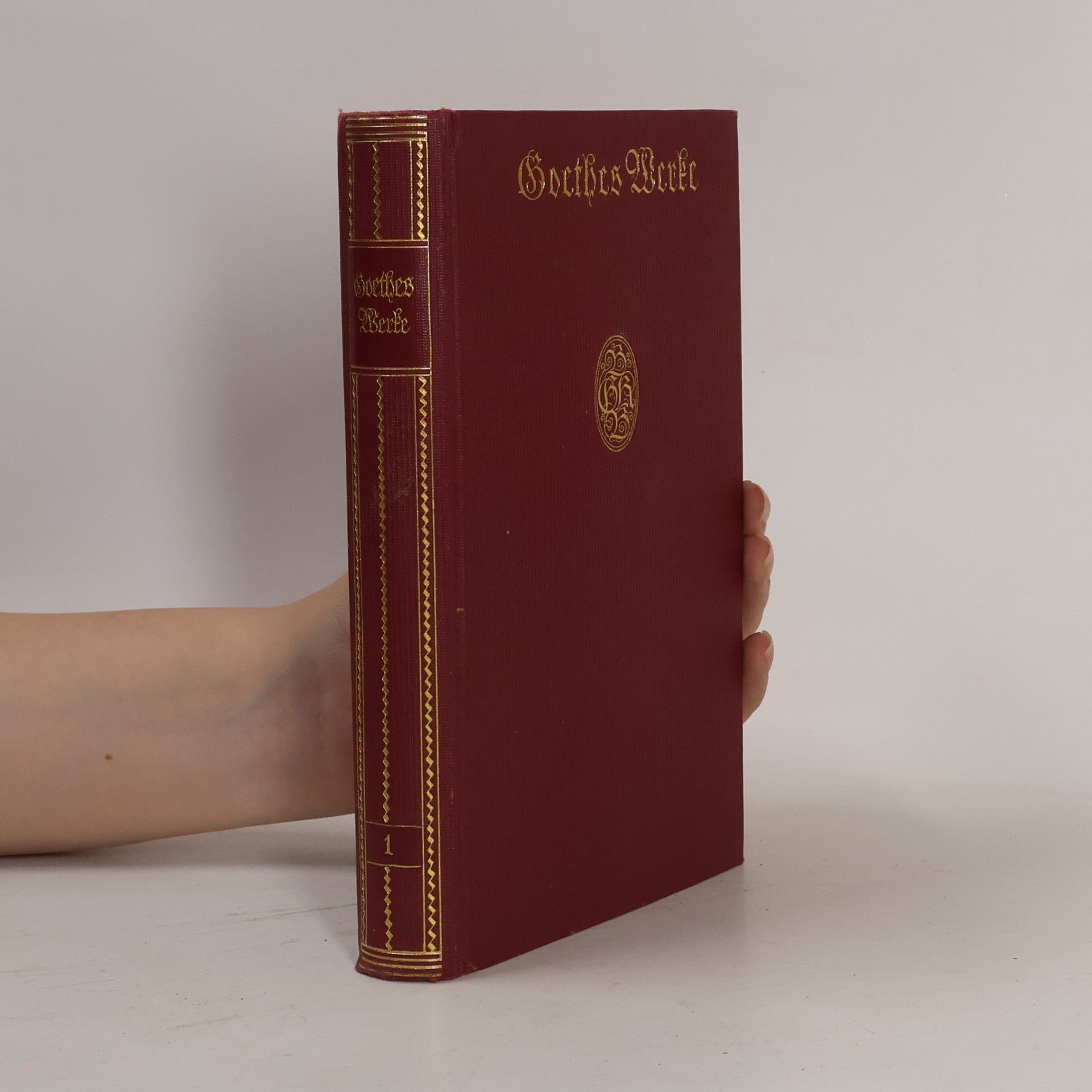Johann Wolfgang von Goethe Goethes Werke. Erster Teil. Gedichte