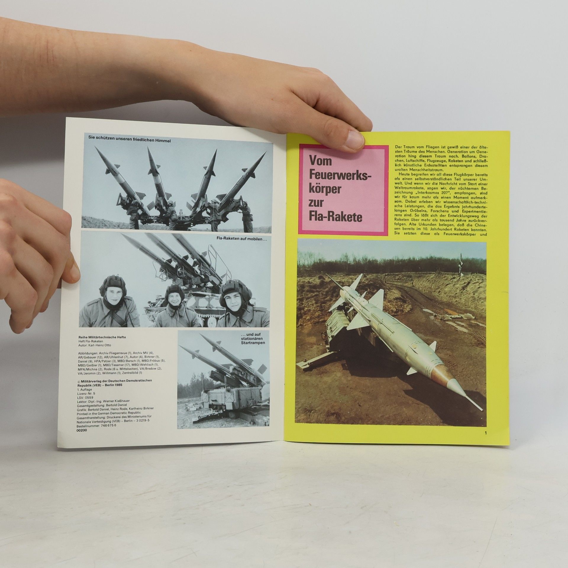Karl Heinz Otto MTH – Fla-Raketen