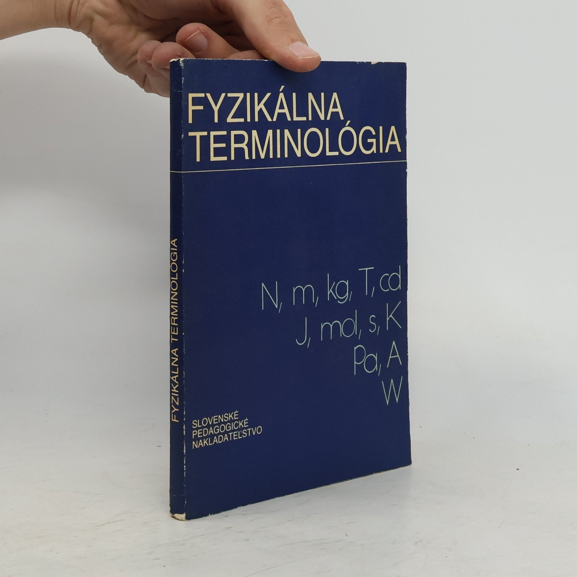 Fyzikálna terminológia