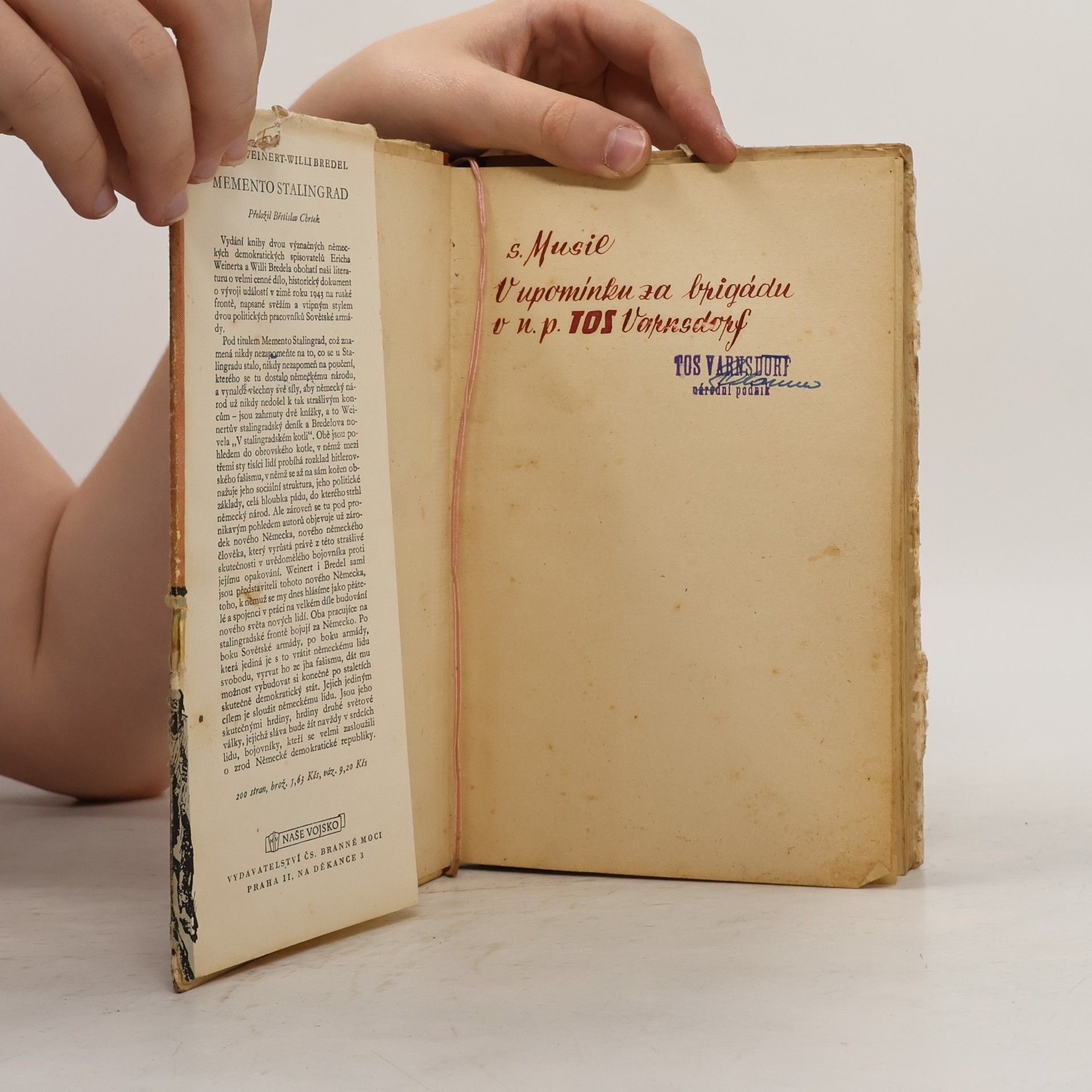 Willi Bredel Memento Stalingrad