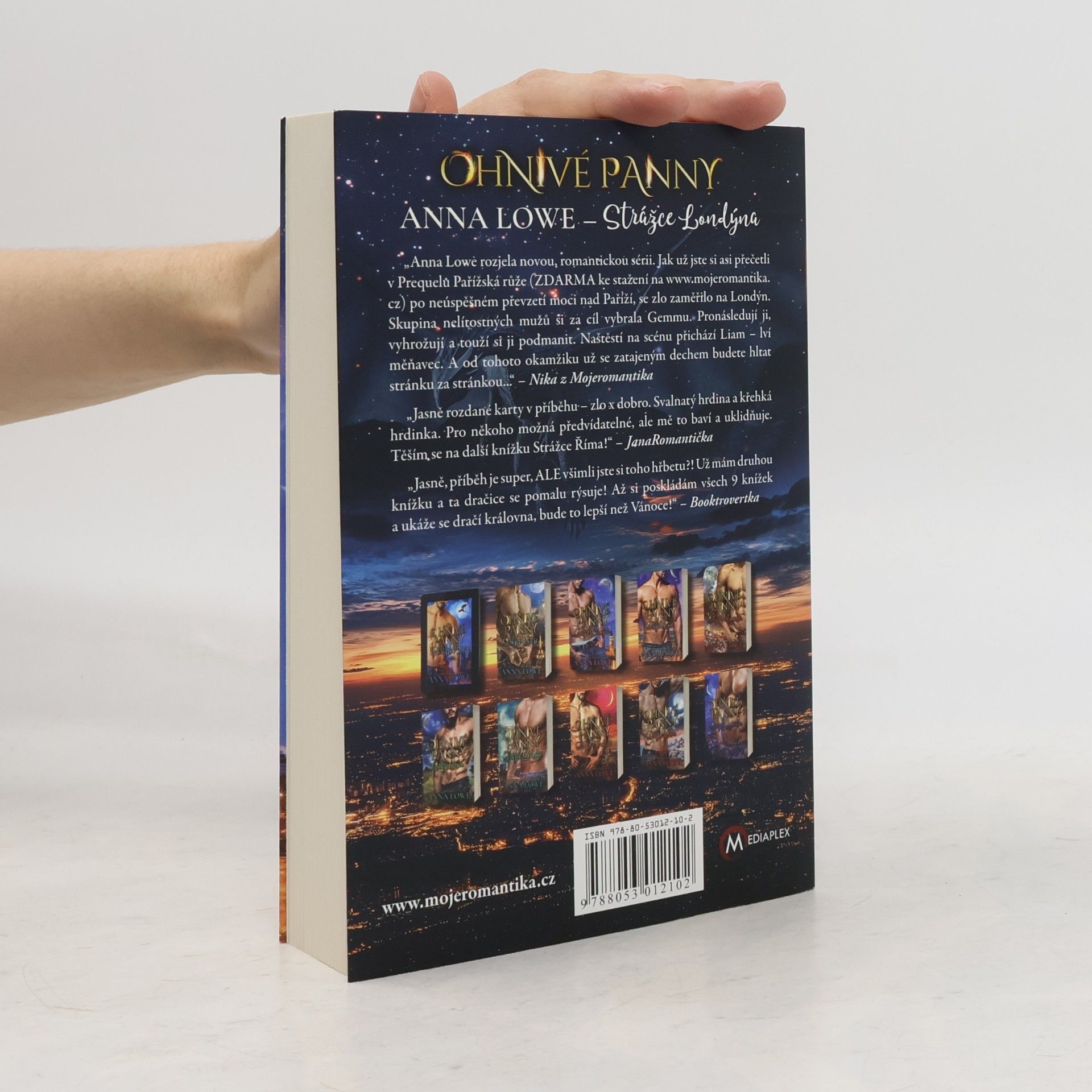 Anna Lowe Ohnivé panny. Díl 2. Strážce Londýna