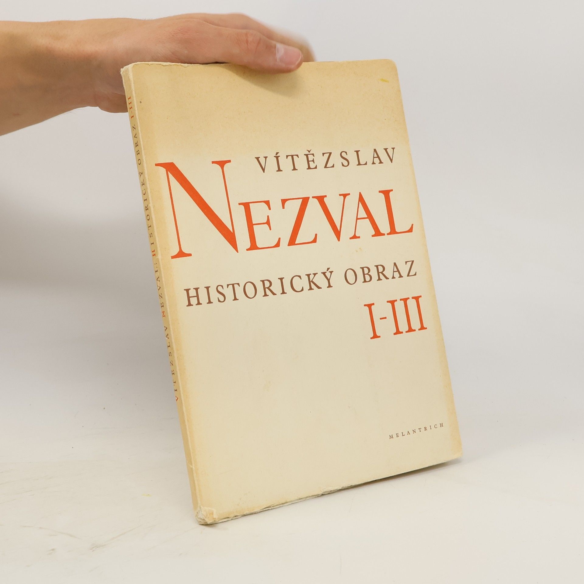 Vítězslav Nezval Historický obraz I.-III.
