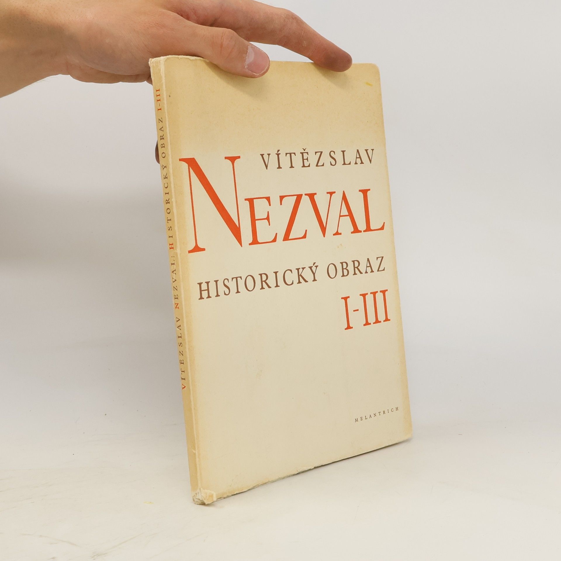 Vítězslav Nezval Historický obraz I.-III.