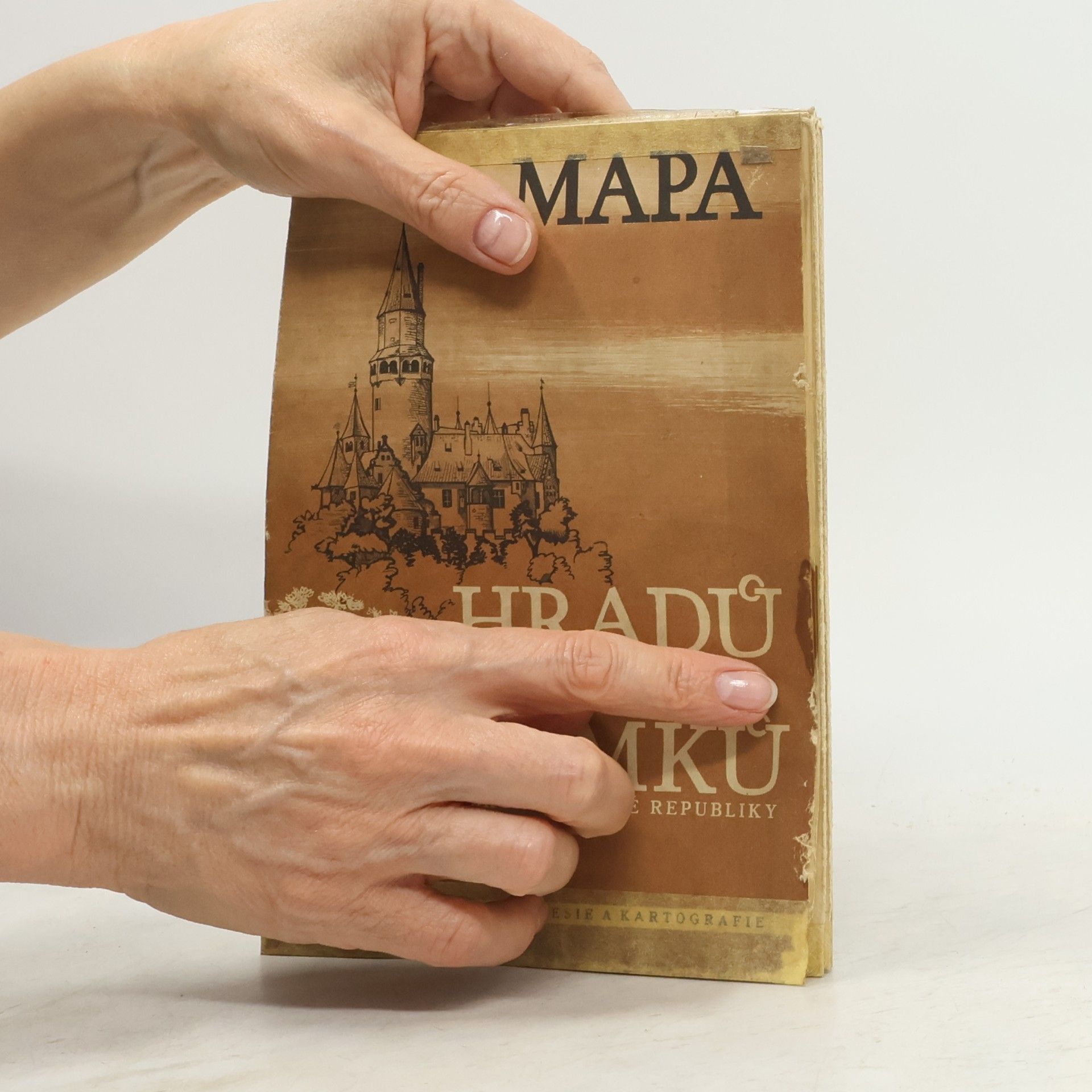 Eva Šamánková Mapa hradů a zámků Československé republiky