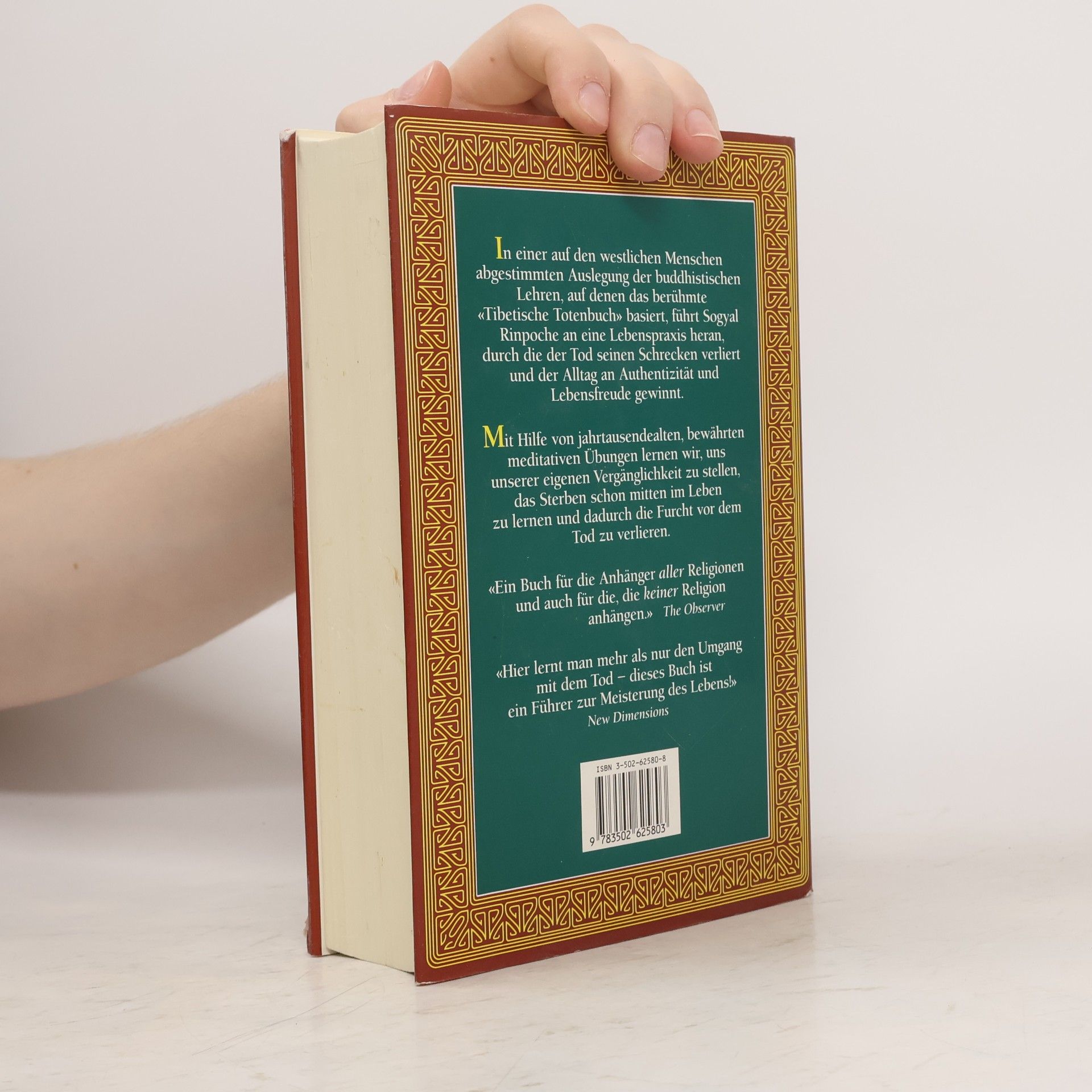 Sogyal Rinpoche Das Tibetische Buch vom Leben und vom Sterben