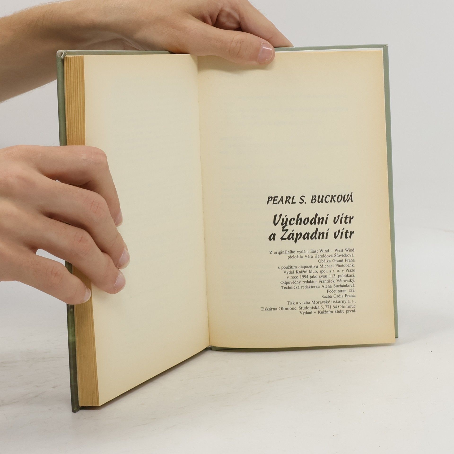 Pearl S. Buck Východní vítr a Západní vítr