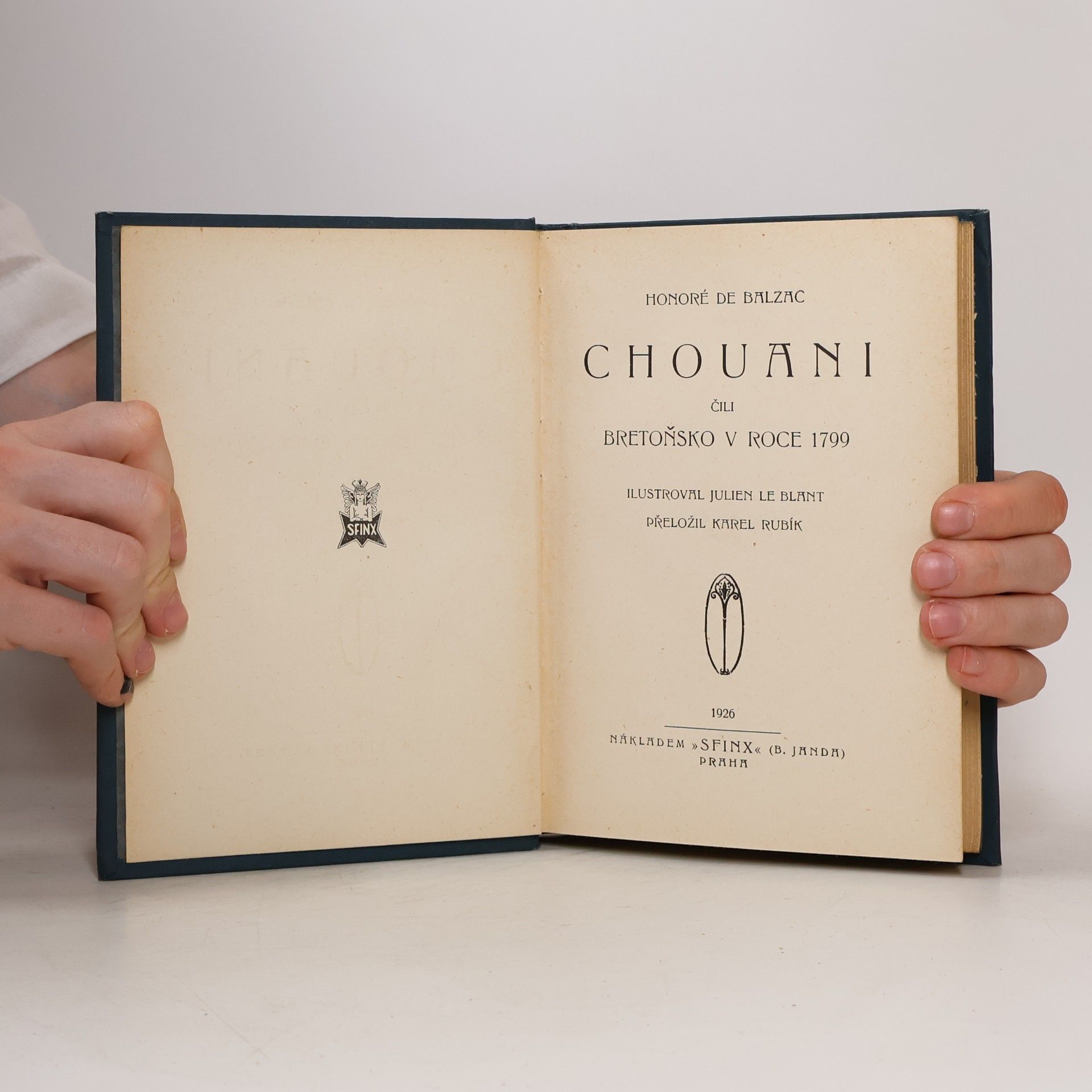 Honoré de Balzac Chouani čili bretoňsko v roce 1799