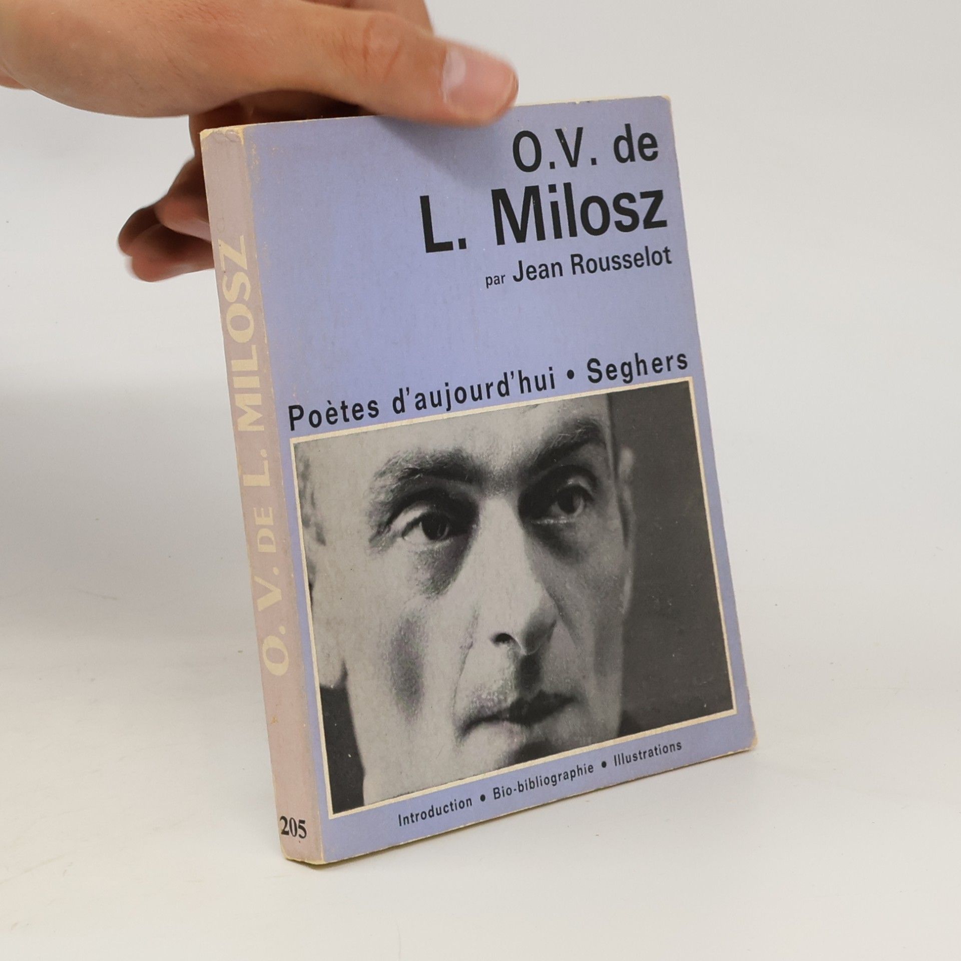 Poètes d'aujourd'hui 205. O. V. de L. Milosz