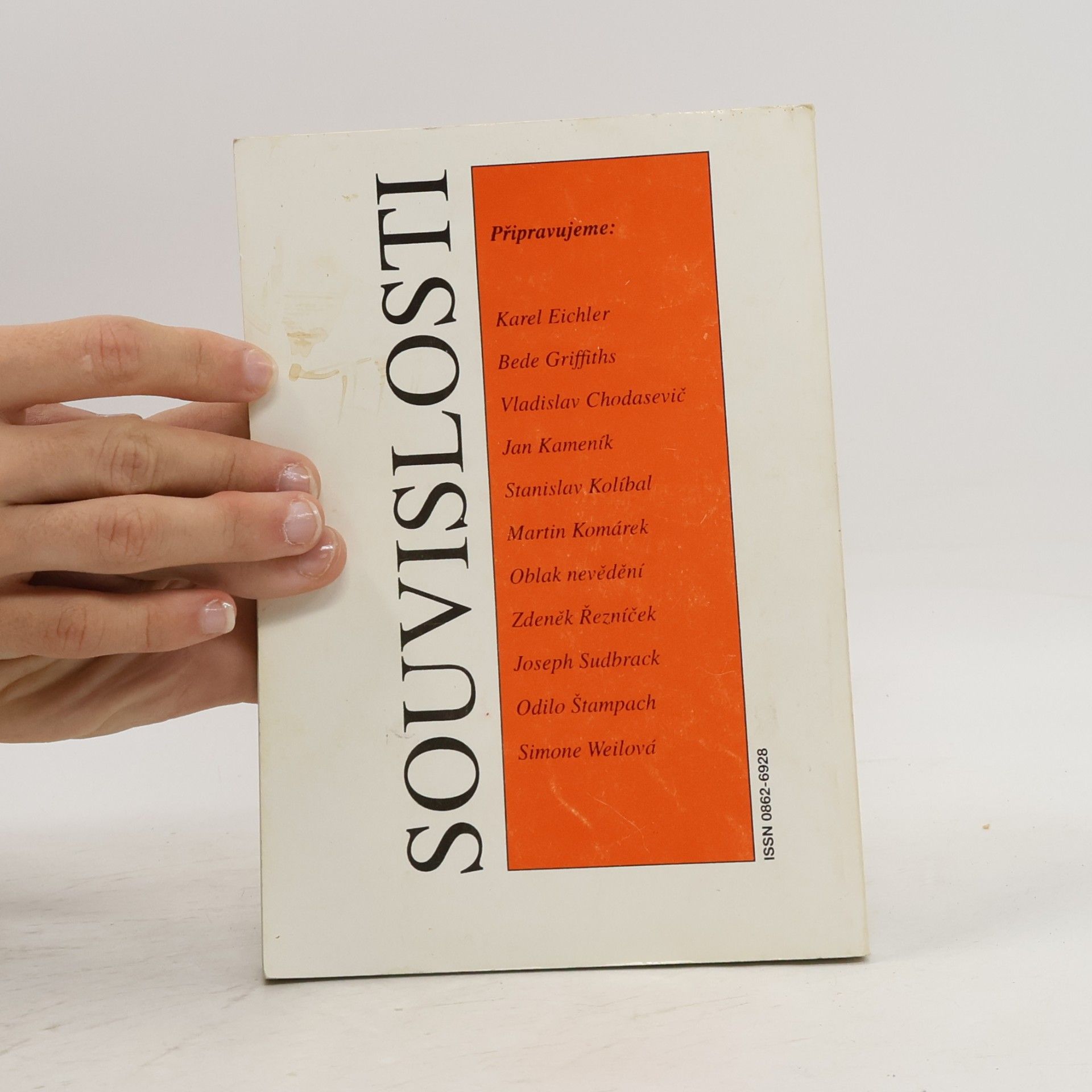 Collectif d'auteurs Souvislosti 2/1994 - Revue pro křesťanství a kulturu