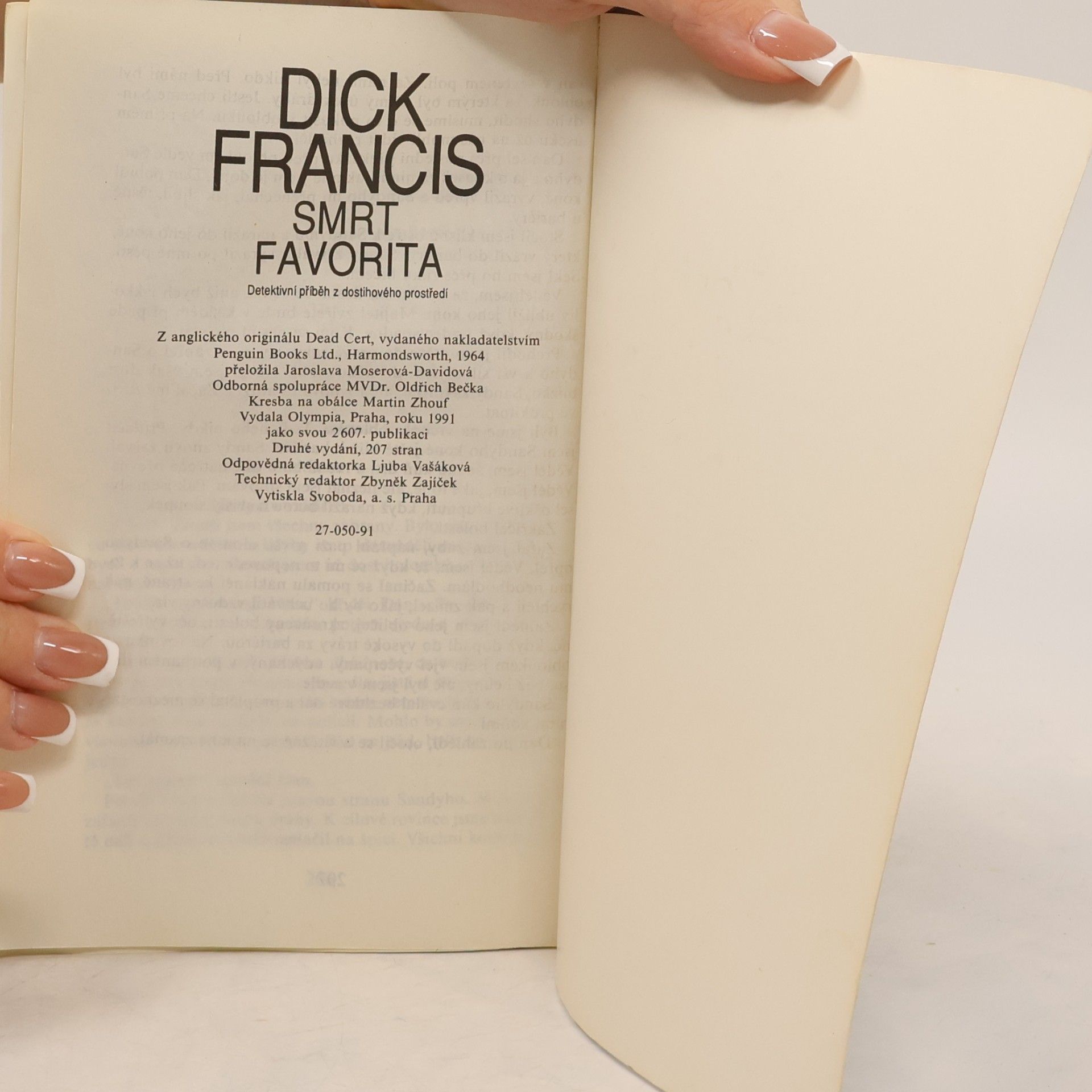 Dick Francis Smrt favorita