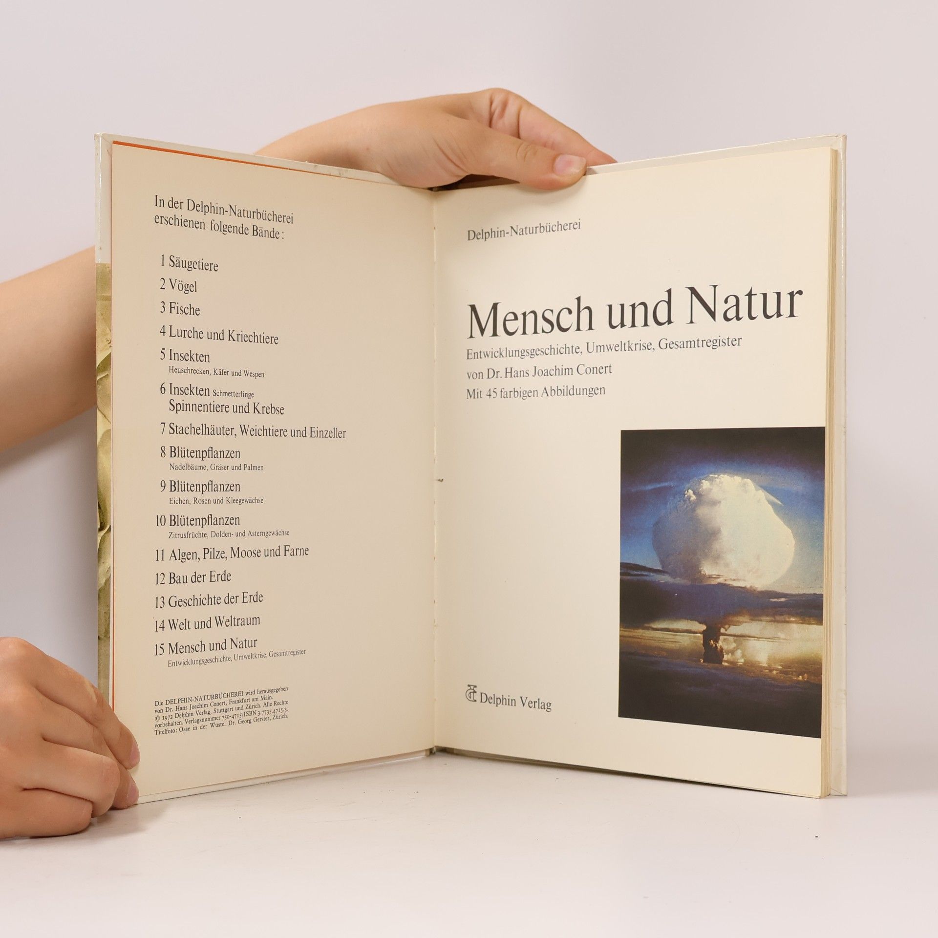 Hans Joachim Conert Mensch und Natur