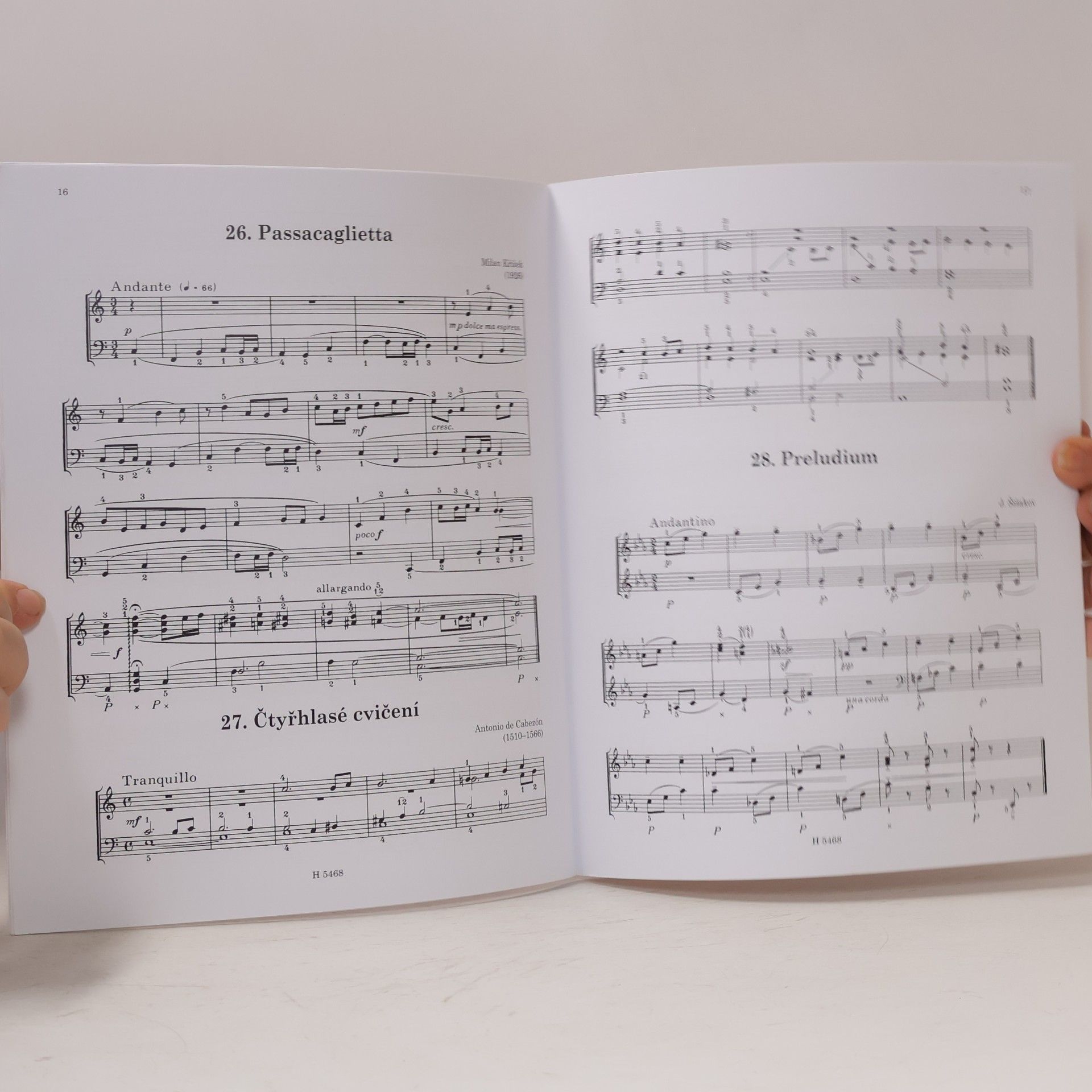 Drahomíra Křížková První knížka polyfonní hry piano. Erstes polyphones Spielbüchlein. The First Book of Polyphonic Play