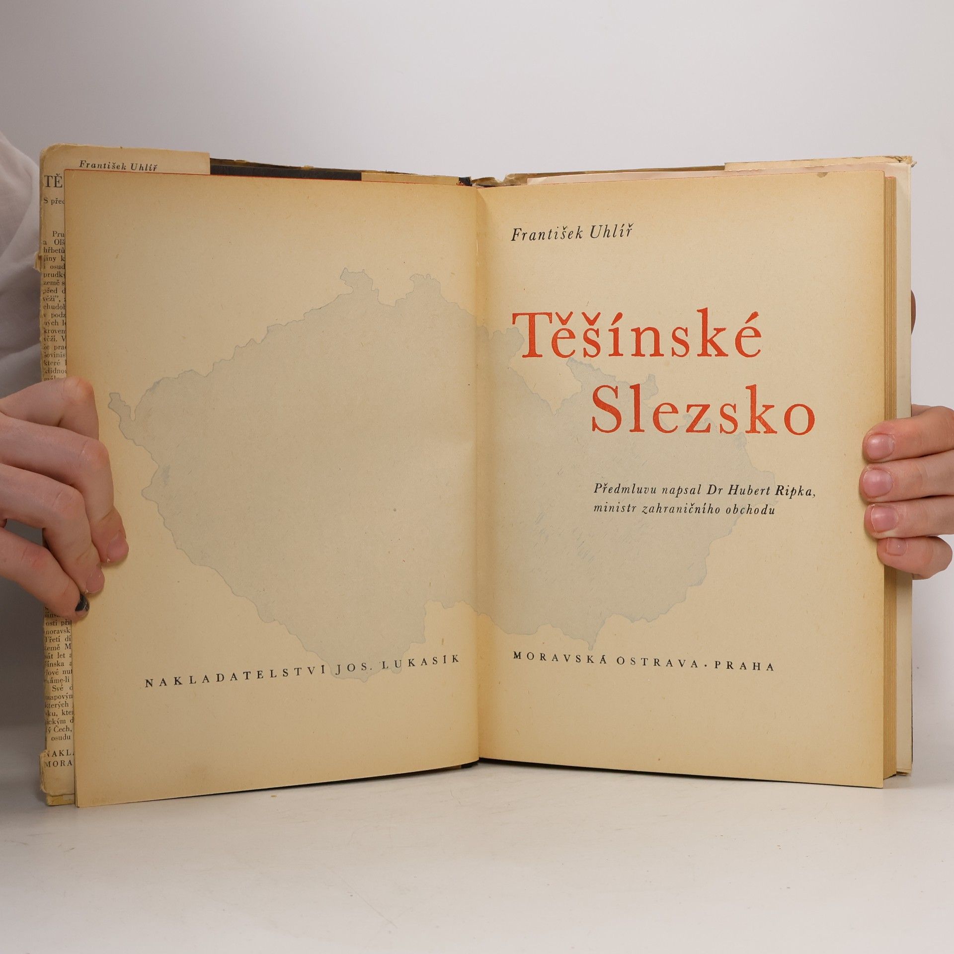 Uhlíř František Těšínské Slezsko