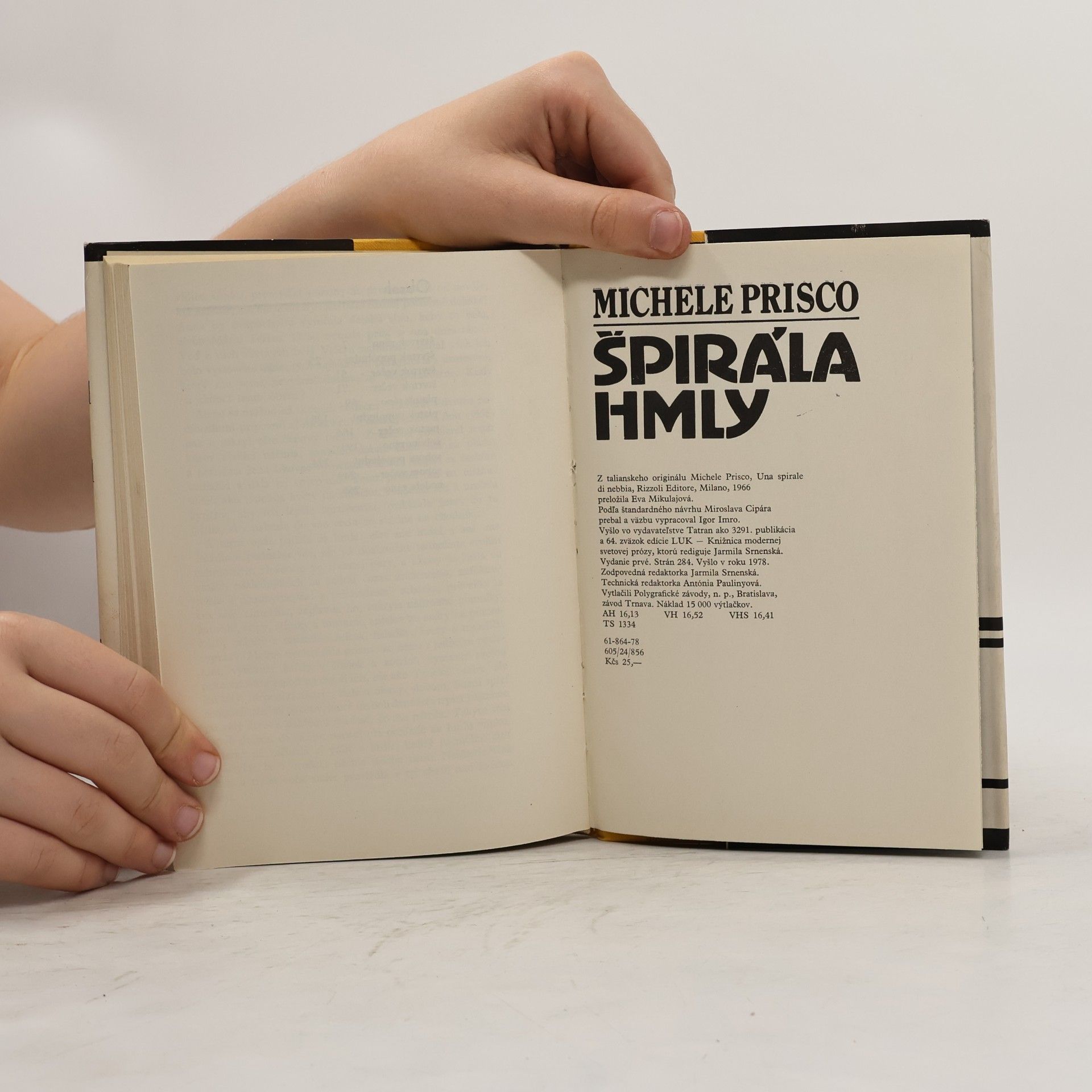 Michele Prisco Špirála hmly