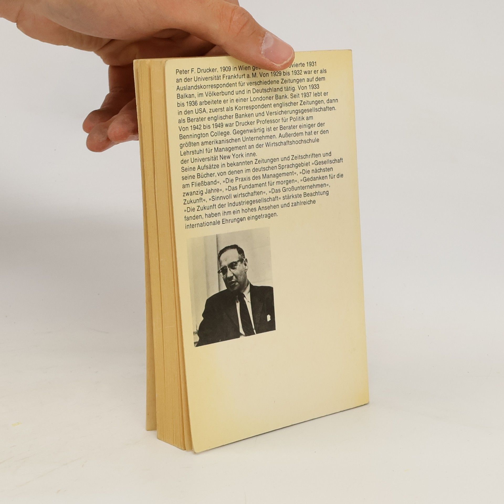 Peter Drucker Die ideale Führungskraft