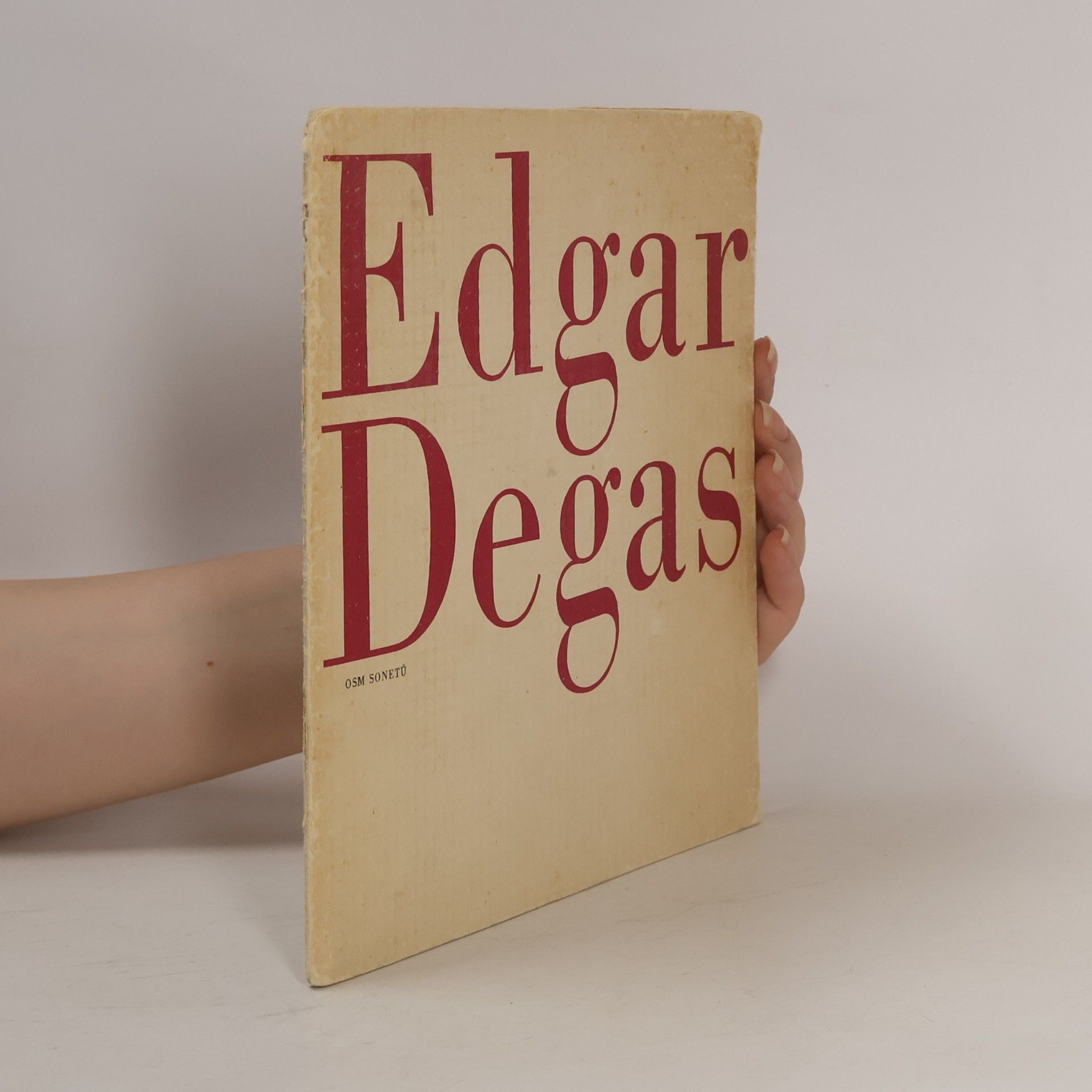 Edgar Degas Osm sonetů