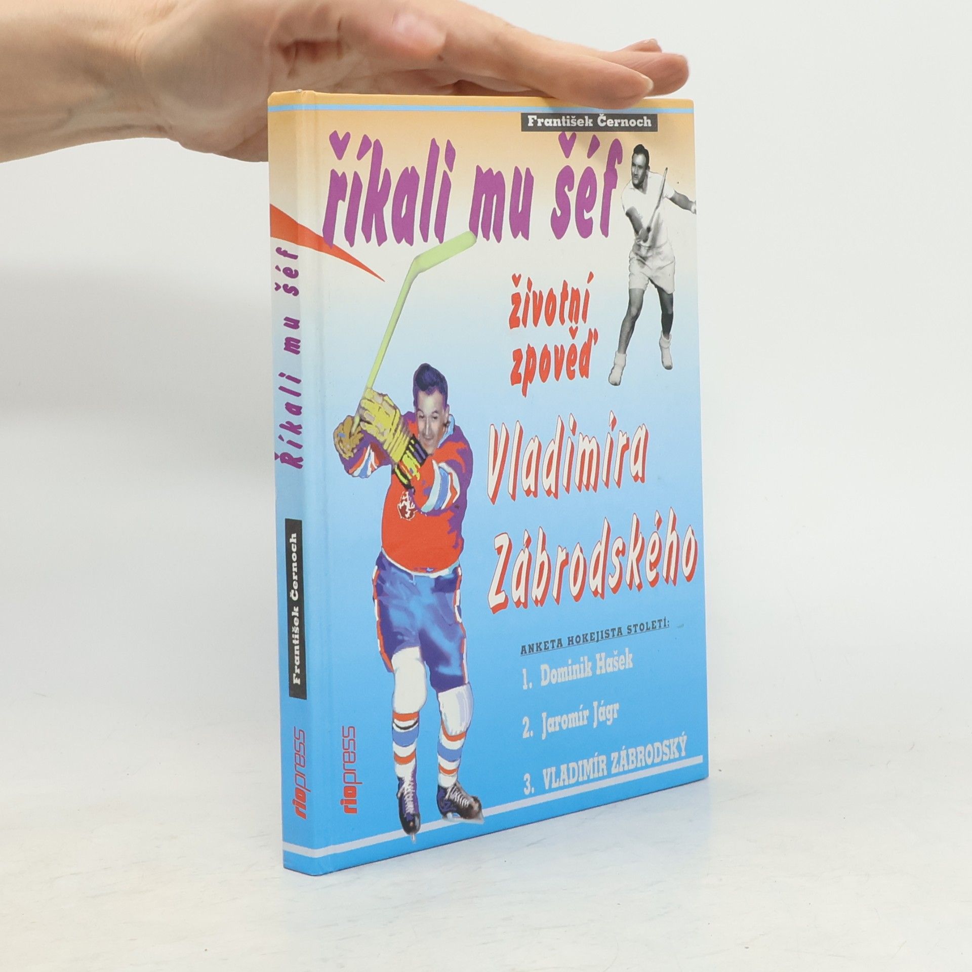 František Černoch Říkali mu šéf - životní zpověď Vladimíra Zábrodského
