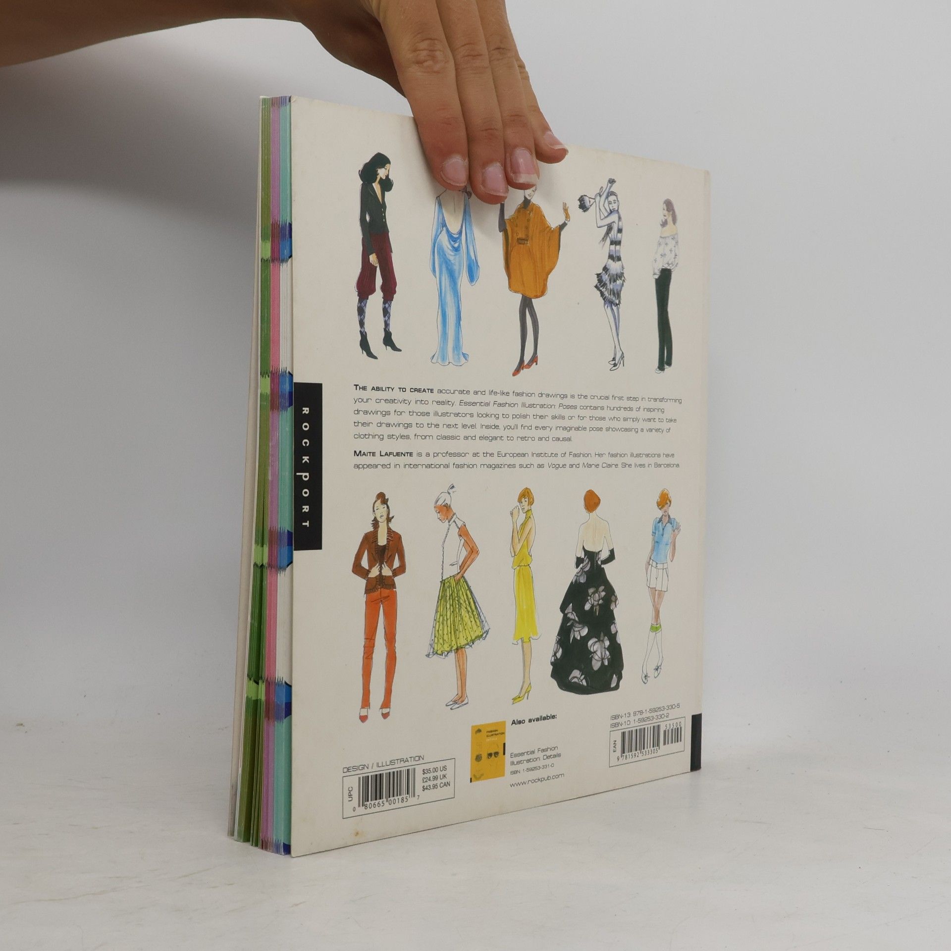 Maite Lafuente Fashion Illustration. Poses