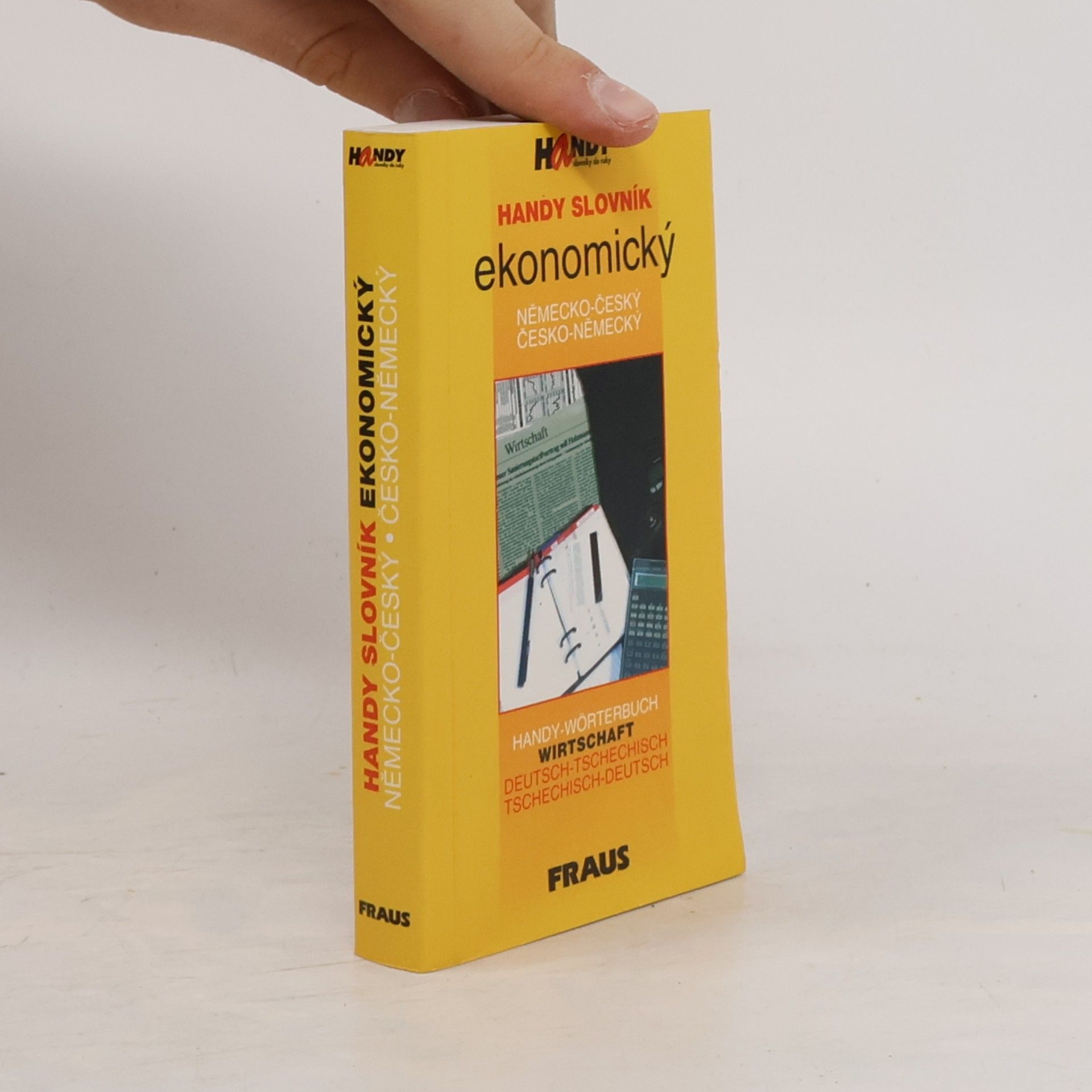 Rudolf Werner Handy slovník ekonomický německo-český, česko-německý : Handy-Wörterbuch Wirtschaft Deutsch-Tschechisch, Tschechisch-Deutsch