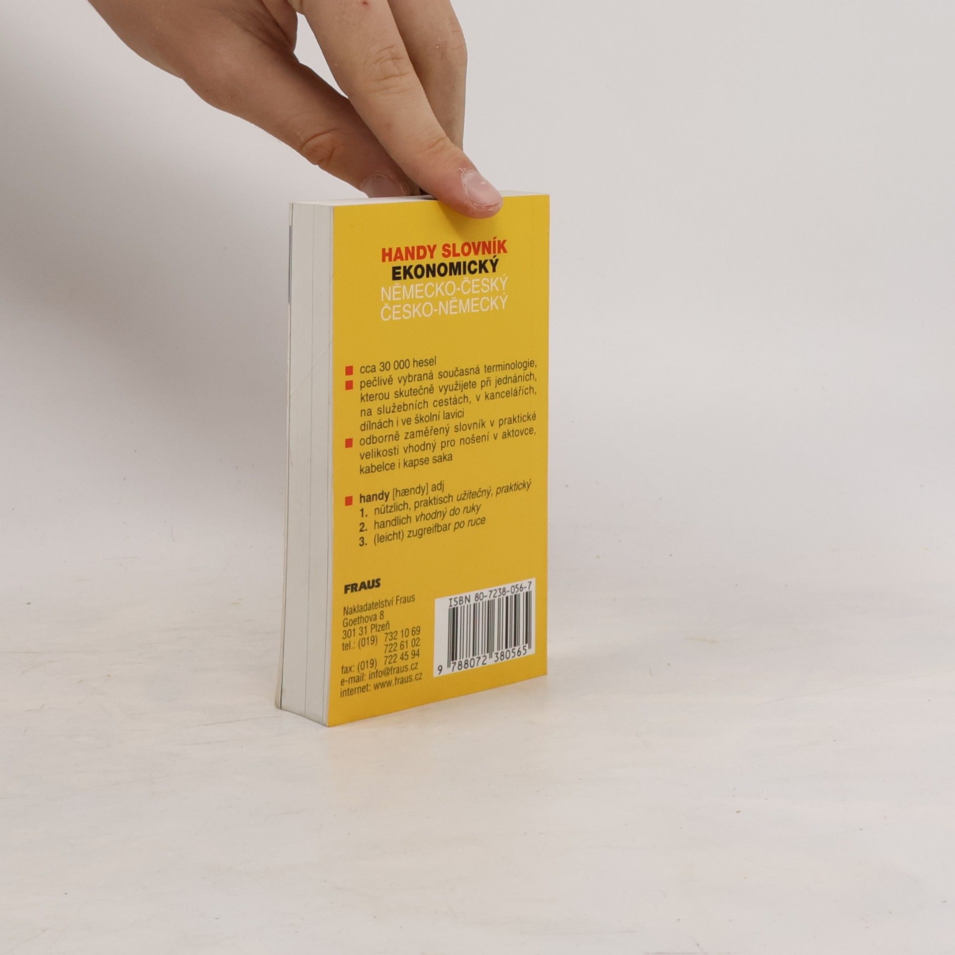 Pavel Vlach Handy slovník ekonomický německo-český, česko-německý : Handy-Wörterbuch Wirtschaft Deutsch-Tschechisch, Tschechisch-Deutsch