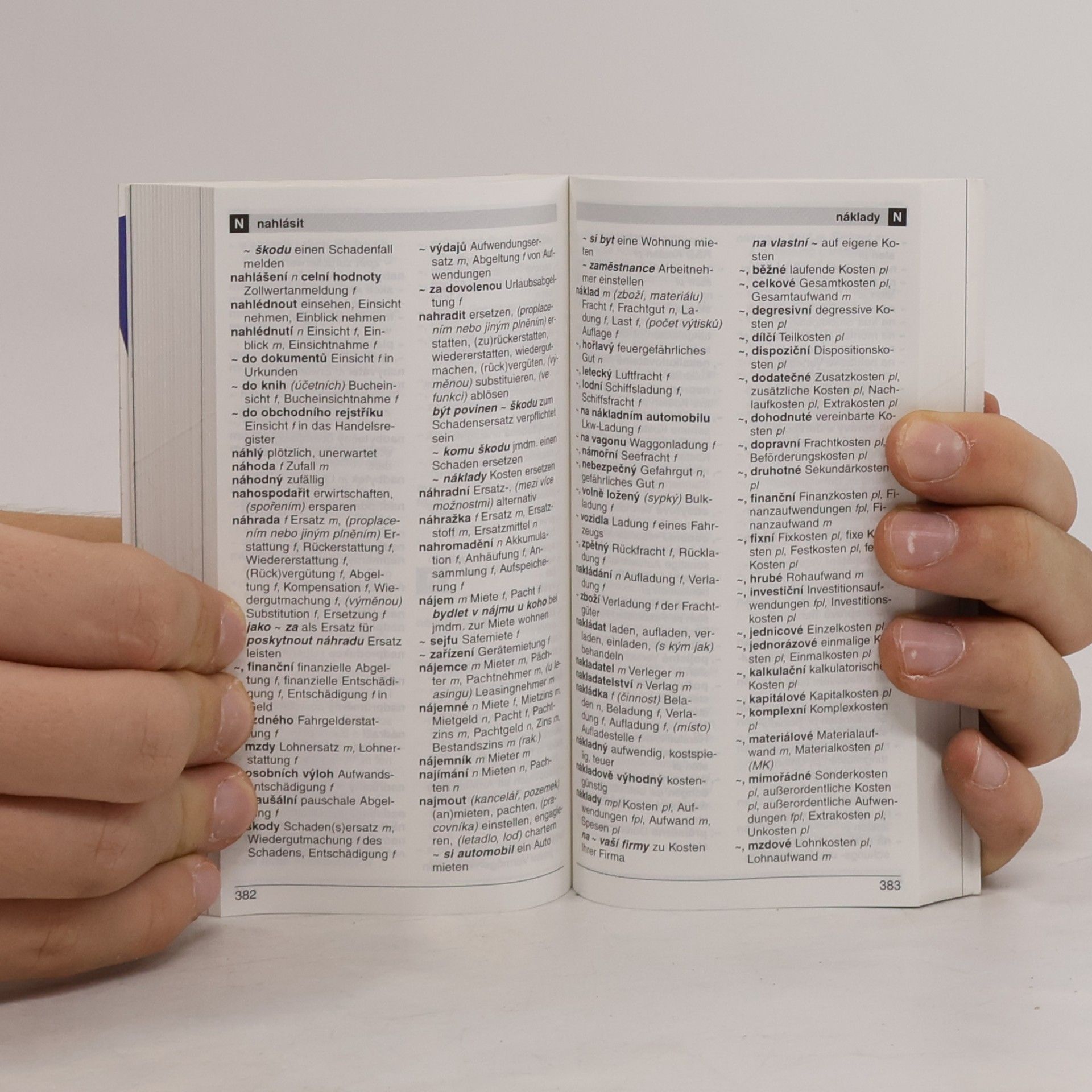Pavel Vlach Handy slovník ekonomický německo-český, česko-německý : Handy-Wörterbuch Wirtschaft Deutsch-Tschechisch, Tschechisch-Deutsch