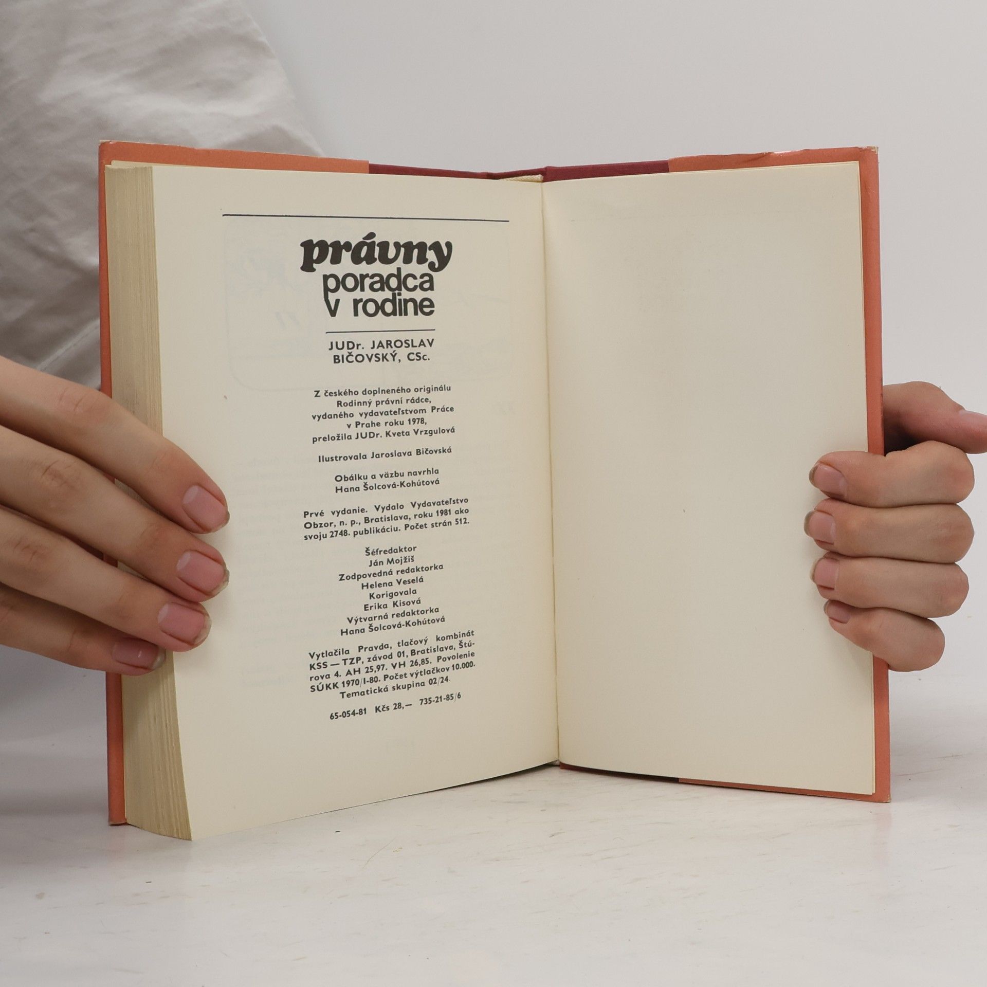 Jaroslav Bičovský Právny poradca v rodine