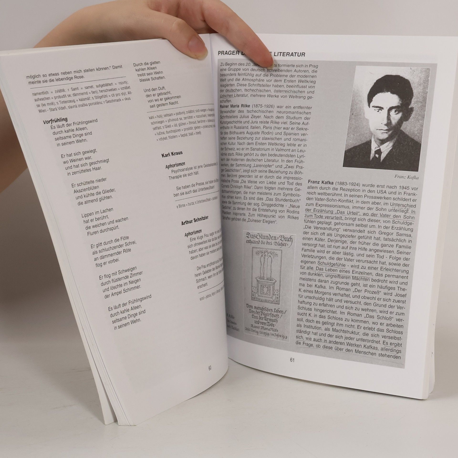 Václav Bok Čítanka německých literárních textů. Deutschsprachige Literatur in Lesetexten
