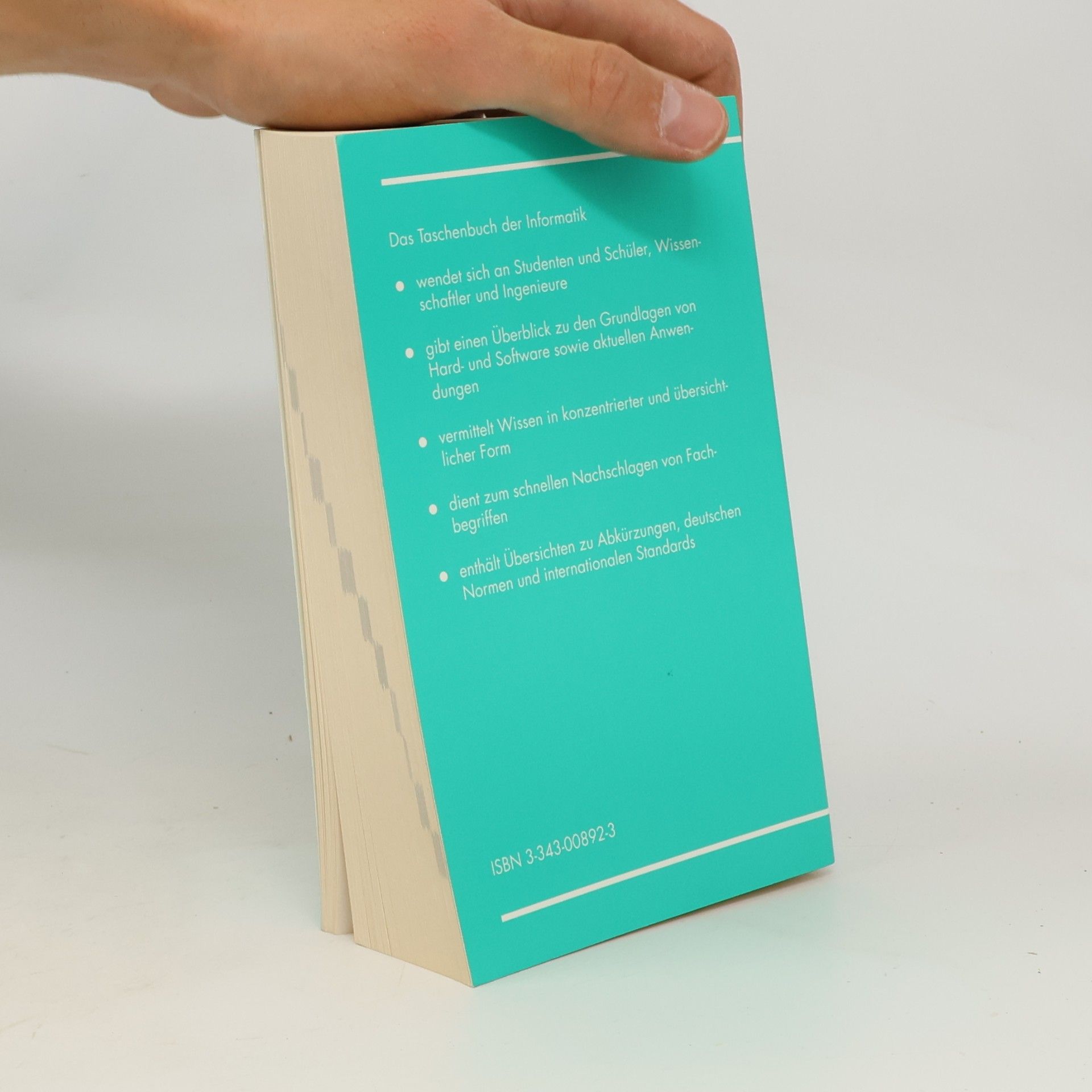 Dieter Werner Taschenbuch der Informatik
