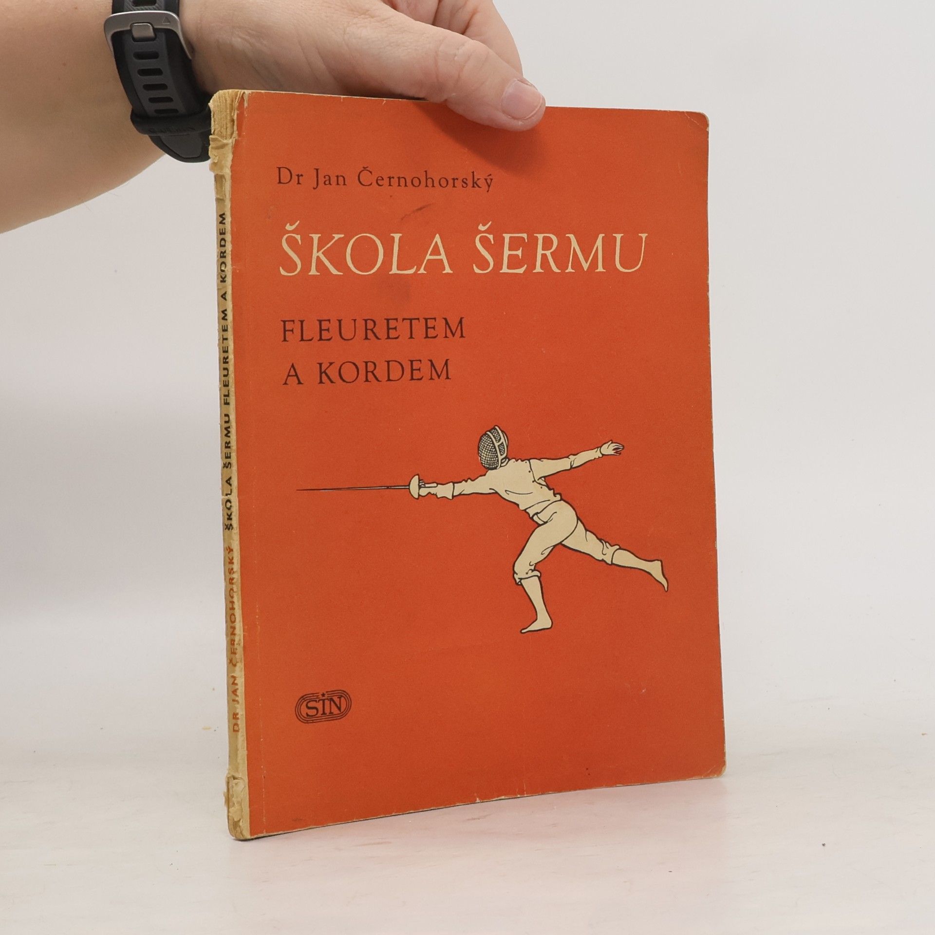 Jan Černohorský Škola šermu fleuretem a kordem