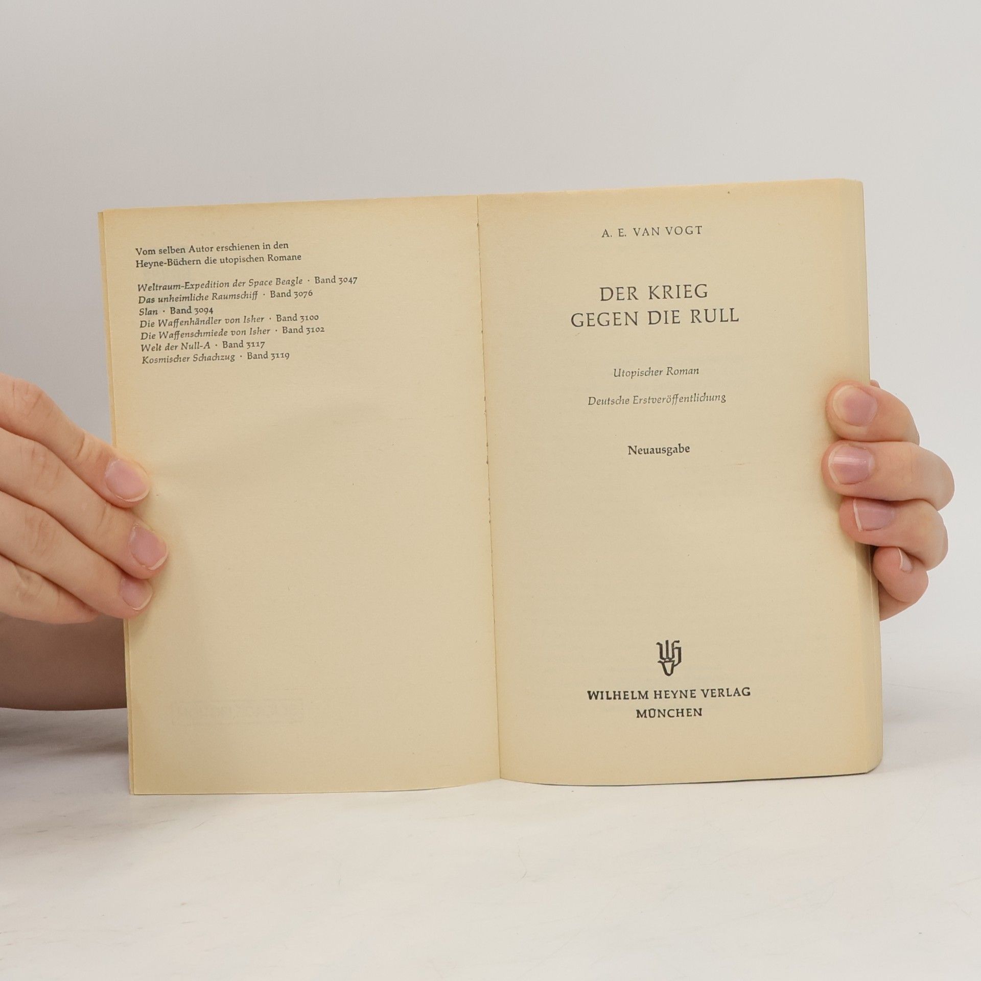 Alfred Elton Van Vogt Der Krieg gegen die Rull
