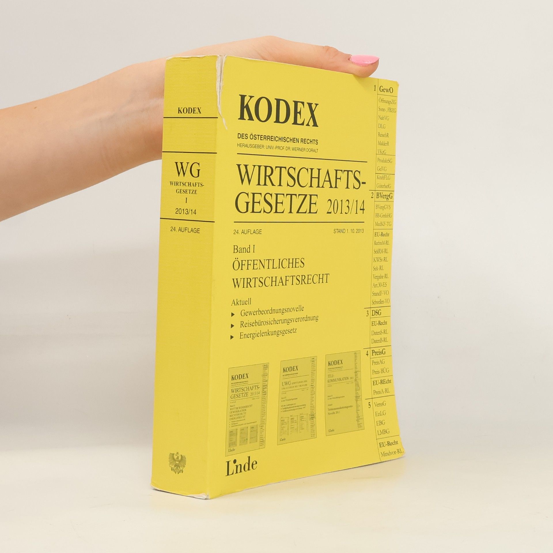 Georg Konetzky Kodex - 1: Wirtschaftsgesetze