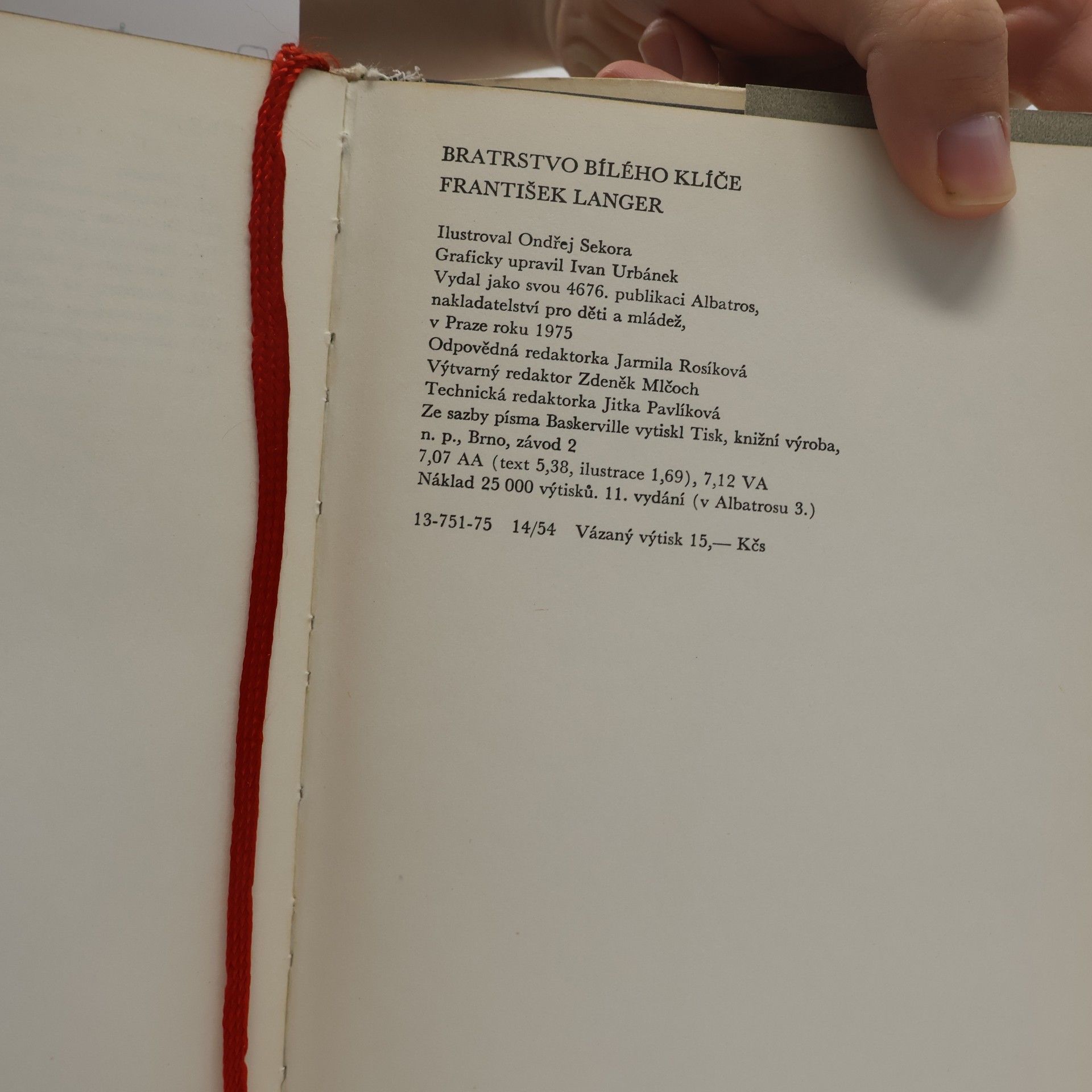 František Langer Bratrstvo Bílého Klíče
