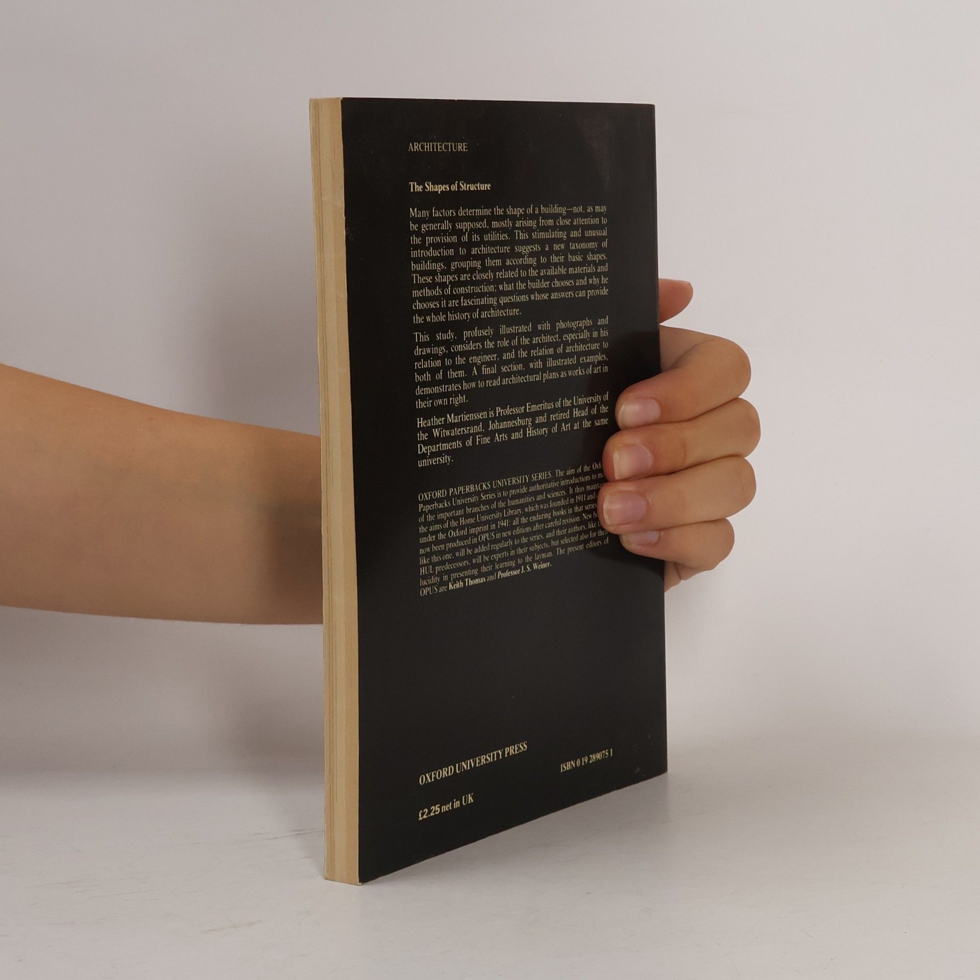 Heather Martienssen Opus Books - 75: Shapes of Structure