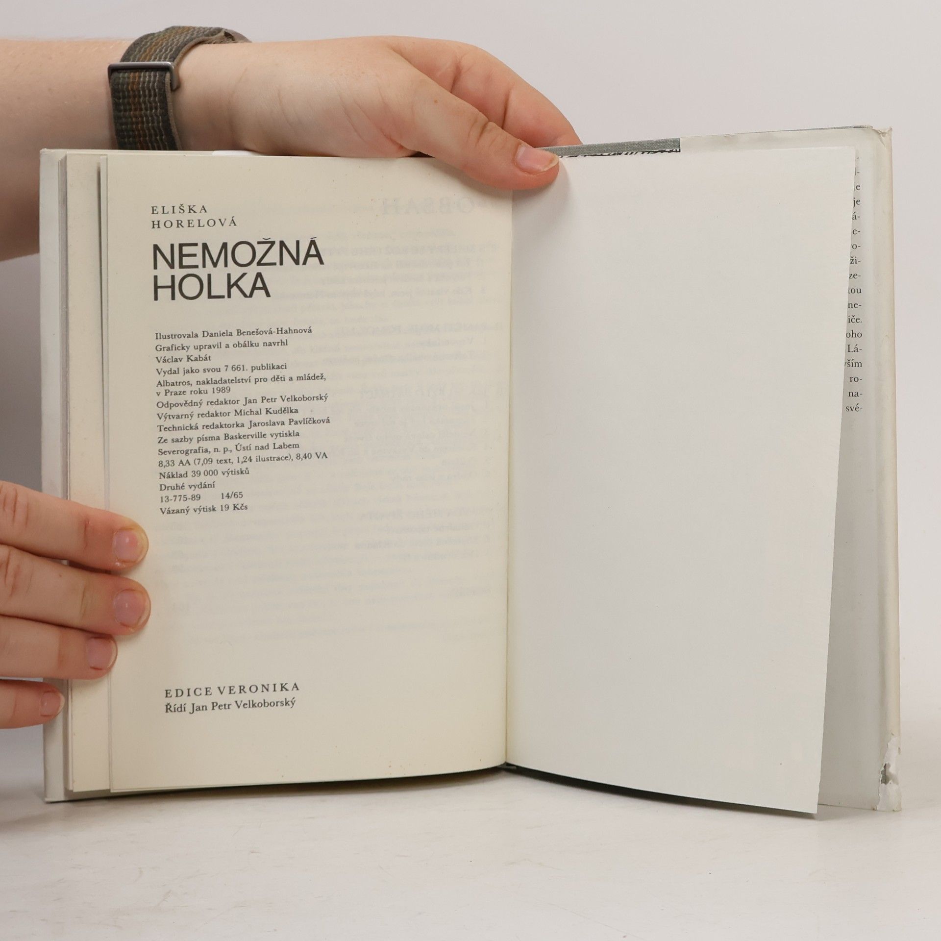 Eliška Horelová Nemožná holka