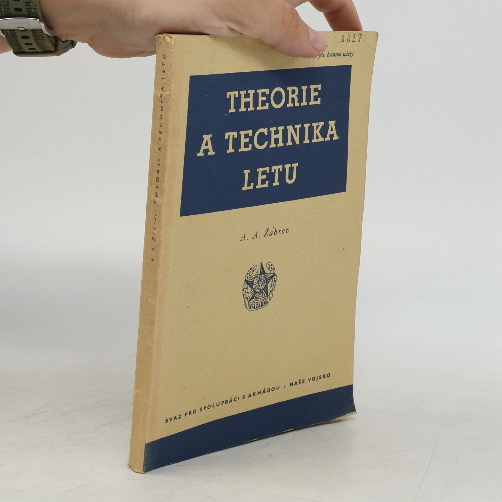 A. A. Žabrov Theorie a technika letu I. Základy letu letounů