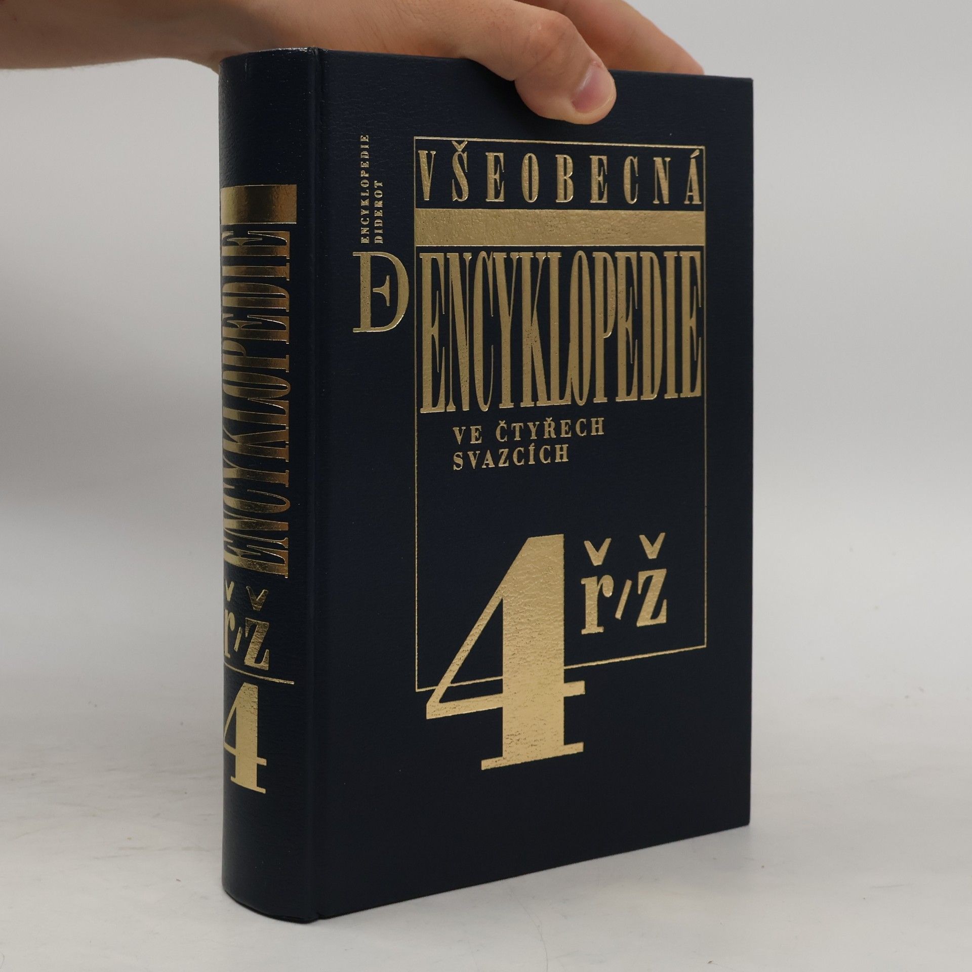 Various authors Všeobecná encyklopedie ve čtyřech svazcích, díl 4 - ř/ž