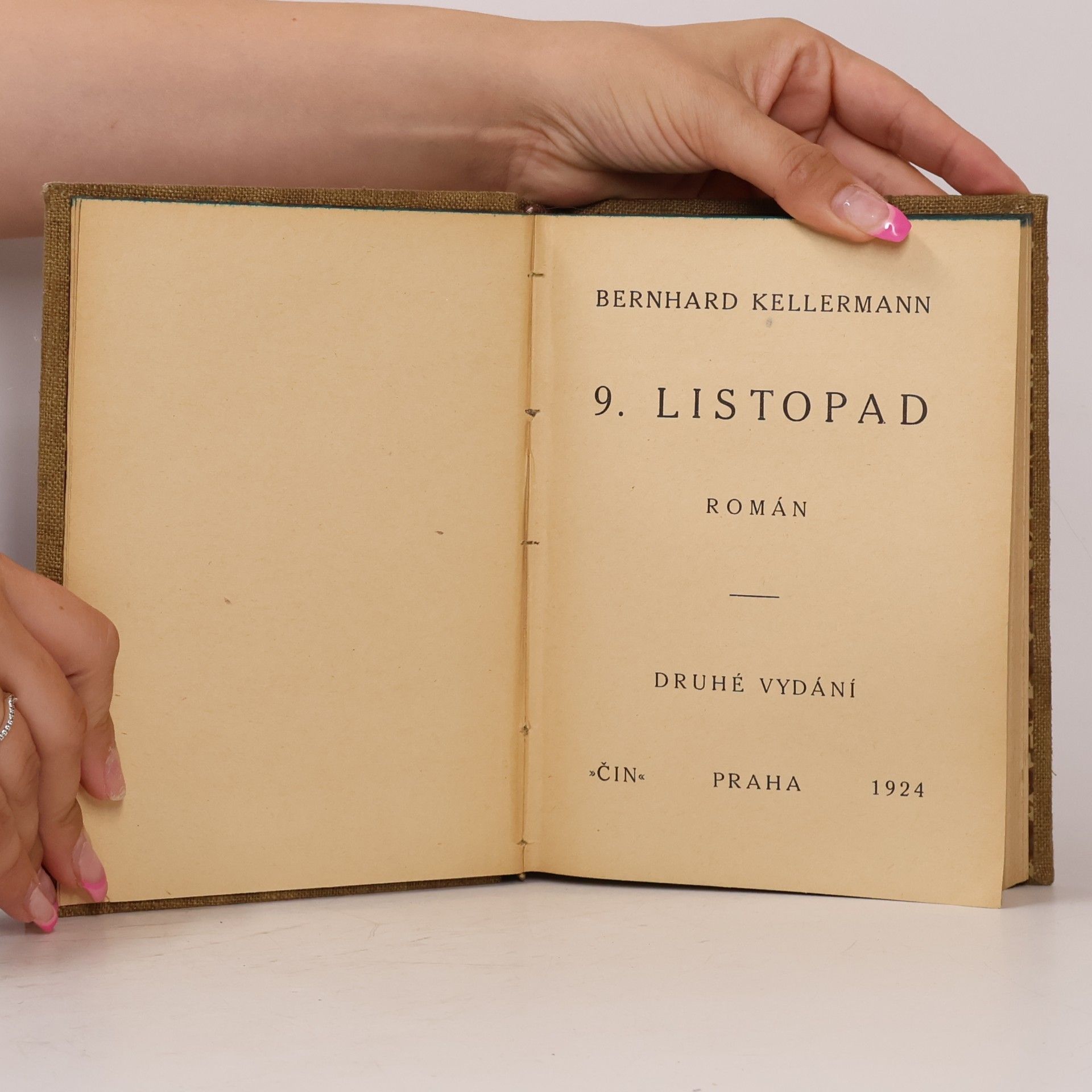 Bernhard Kellermann 9. listopad