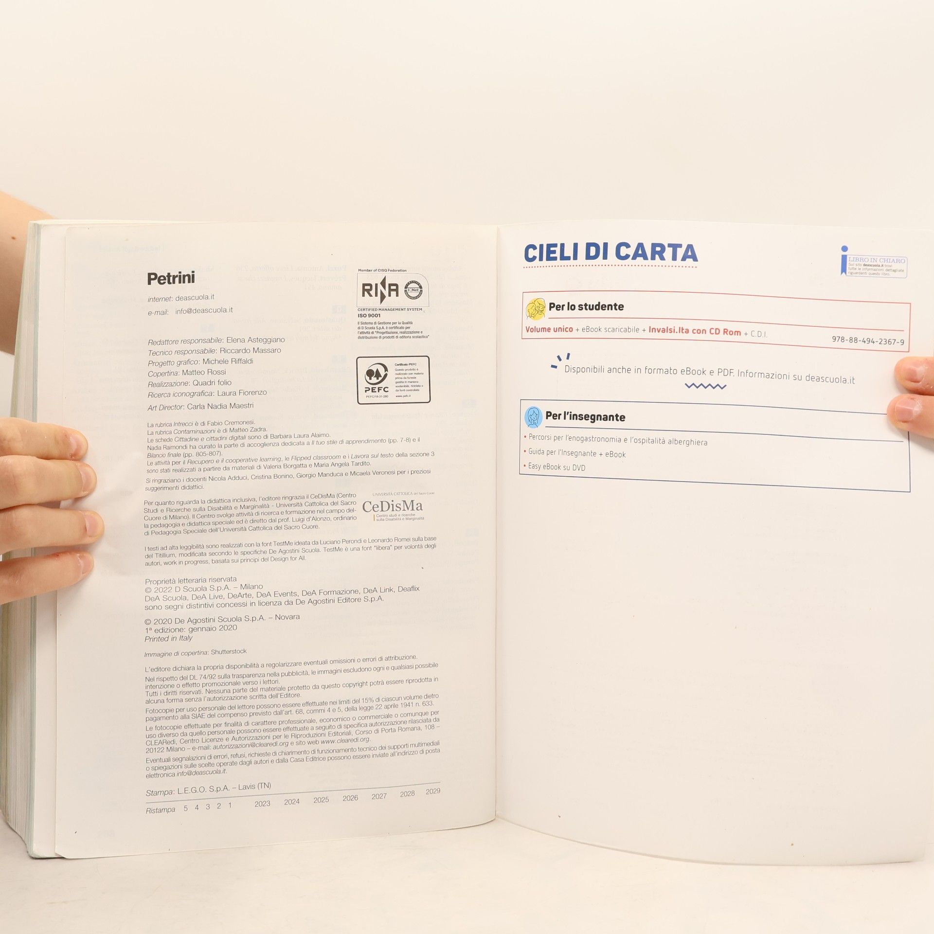 Marco Manzuoli Cieli di carta INVALSI. Per le scuole superiori. Con e-book. Con espansione online