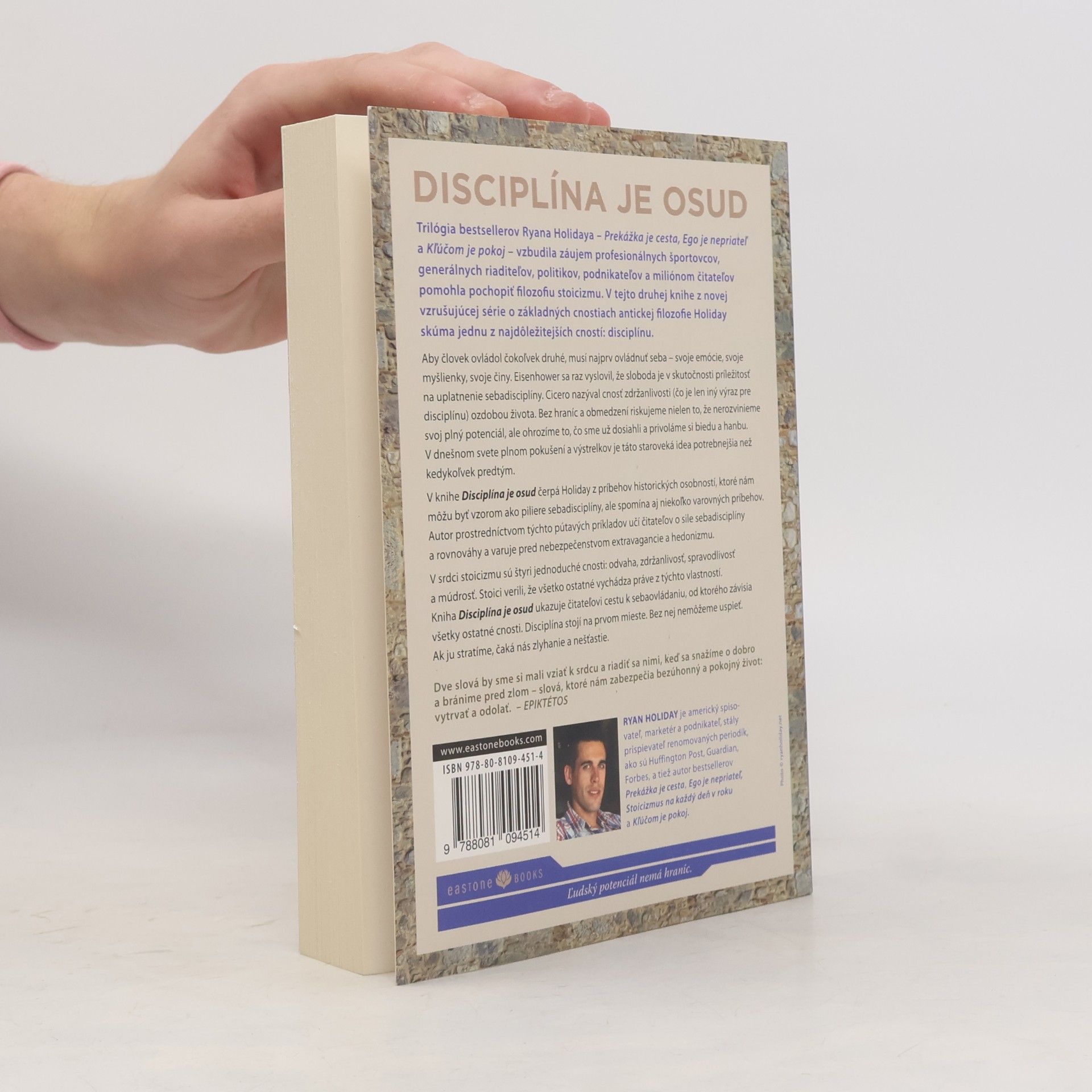 Ryan Holiday Disciplína je osud