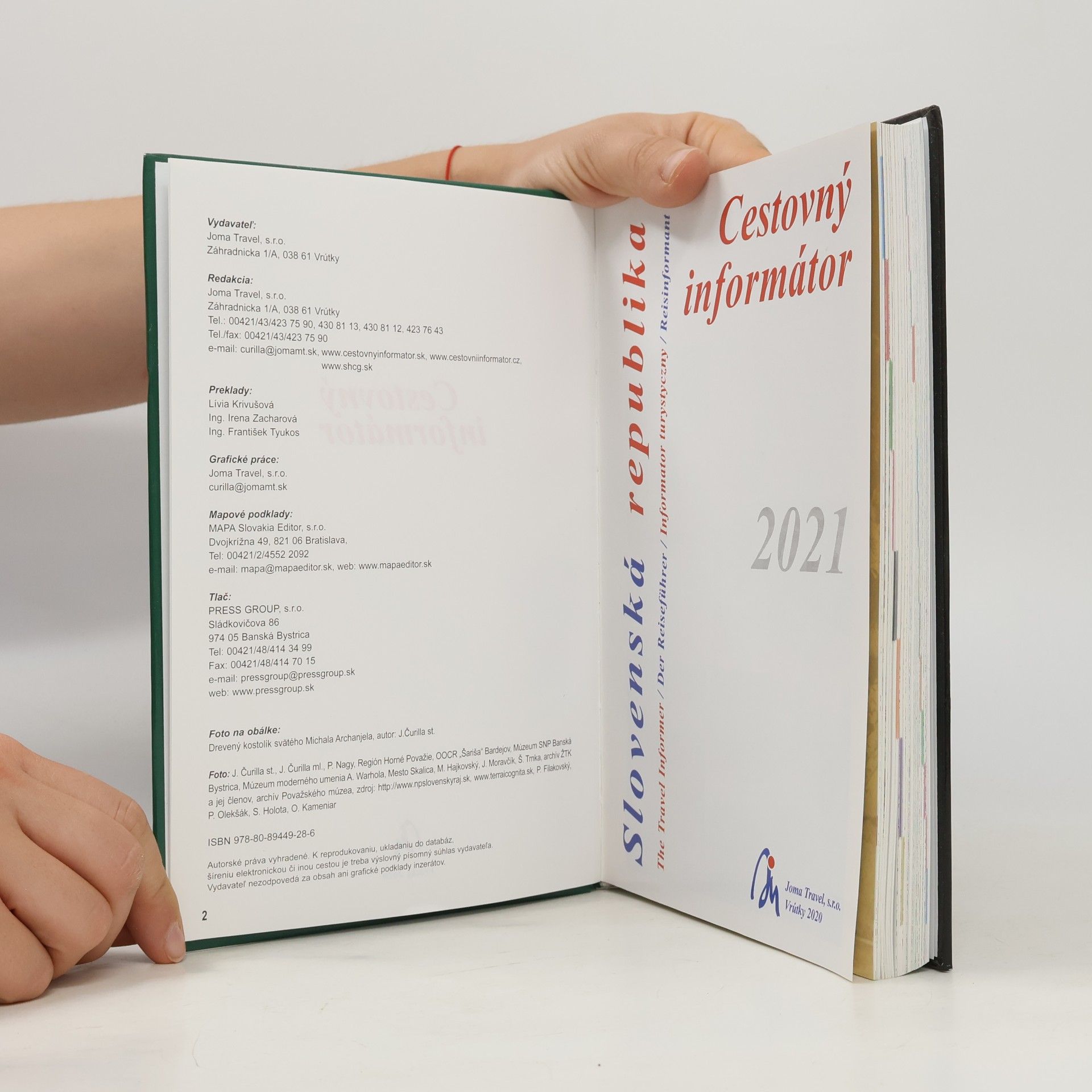 Collectif d'auteurs Cestovný informátor 2021