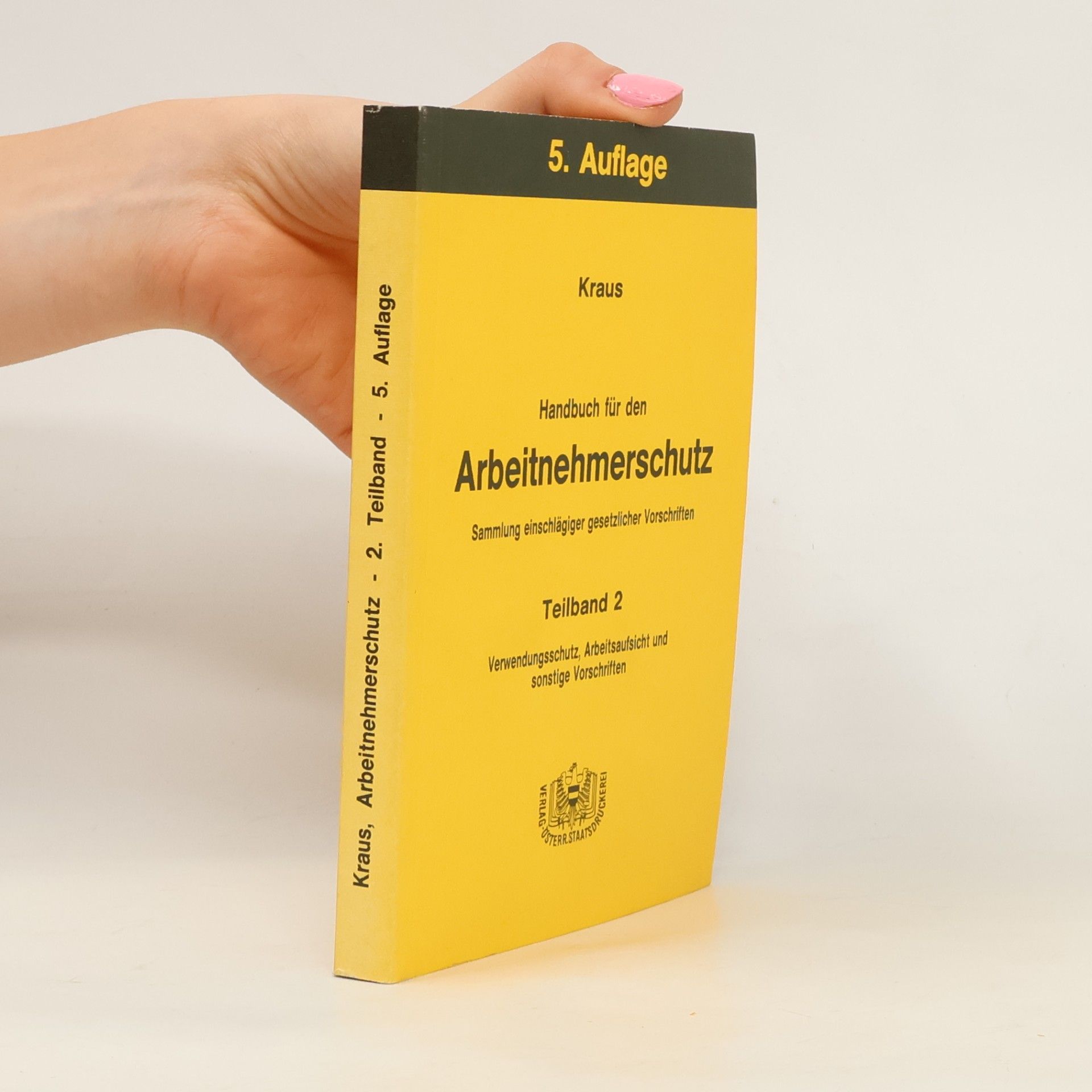 Handbuch für den Arbeitnehmerschutz 2
