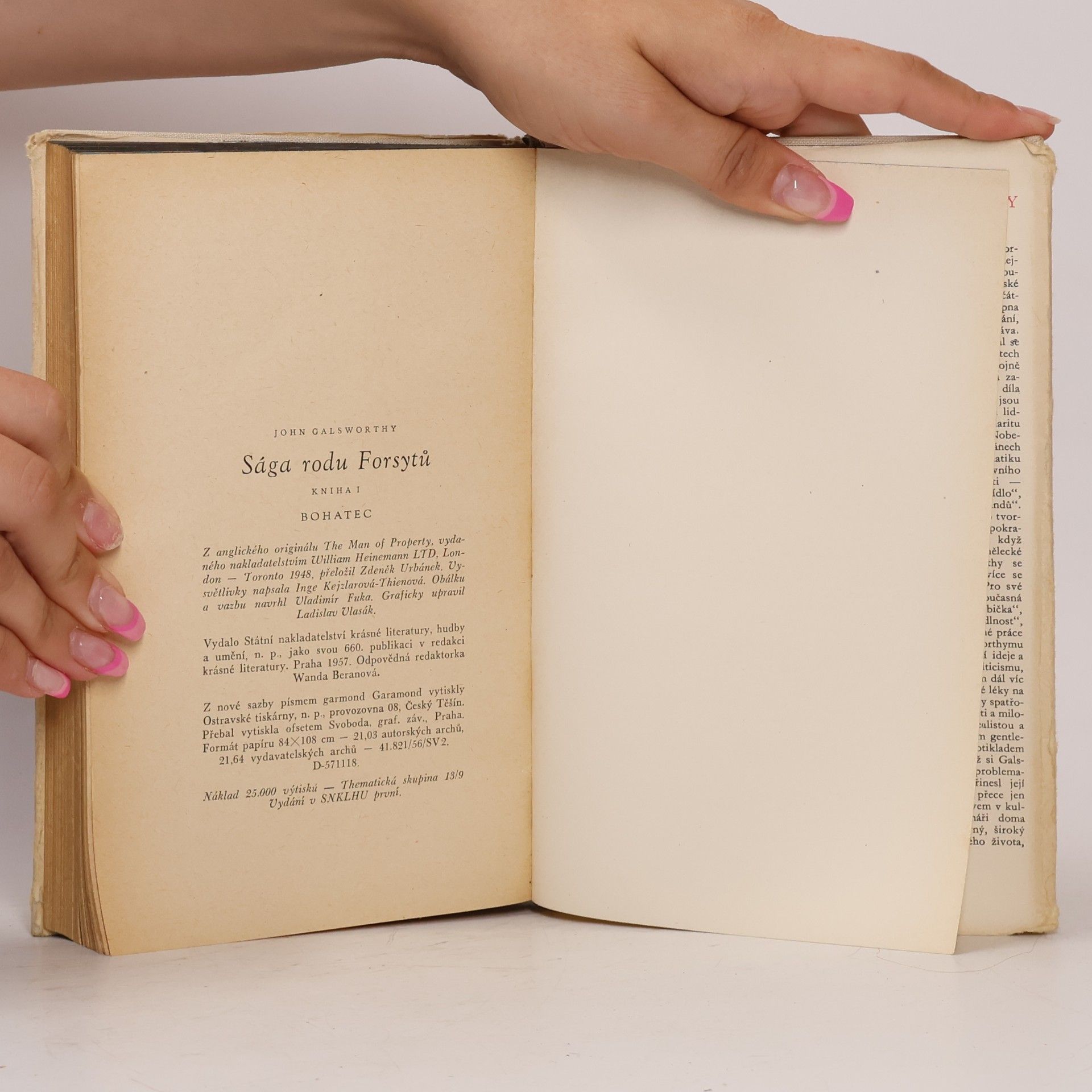 John Galsworthy Sága rodu Forsytů I. Bohatec