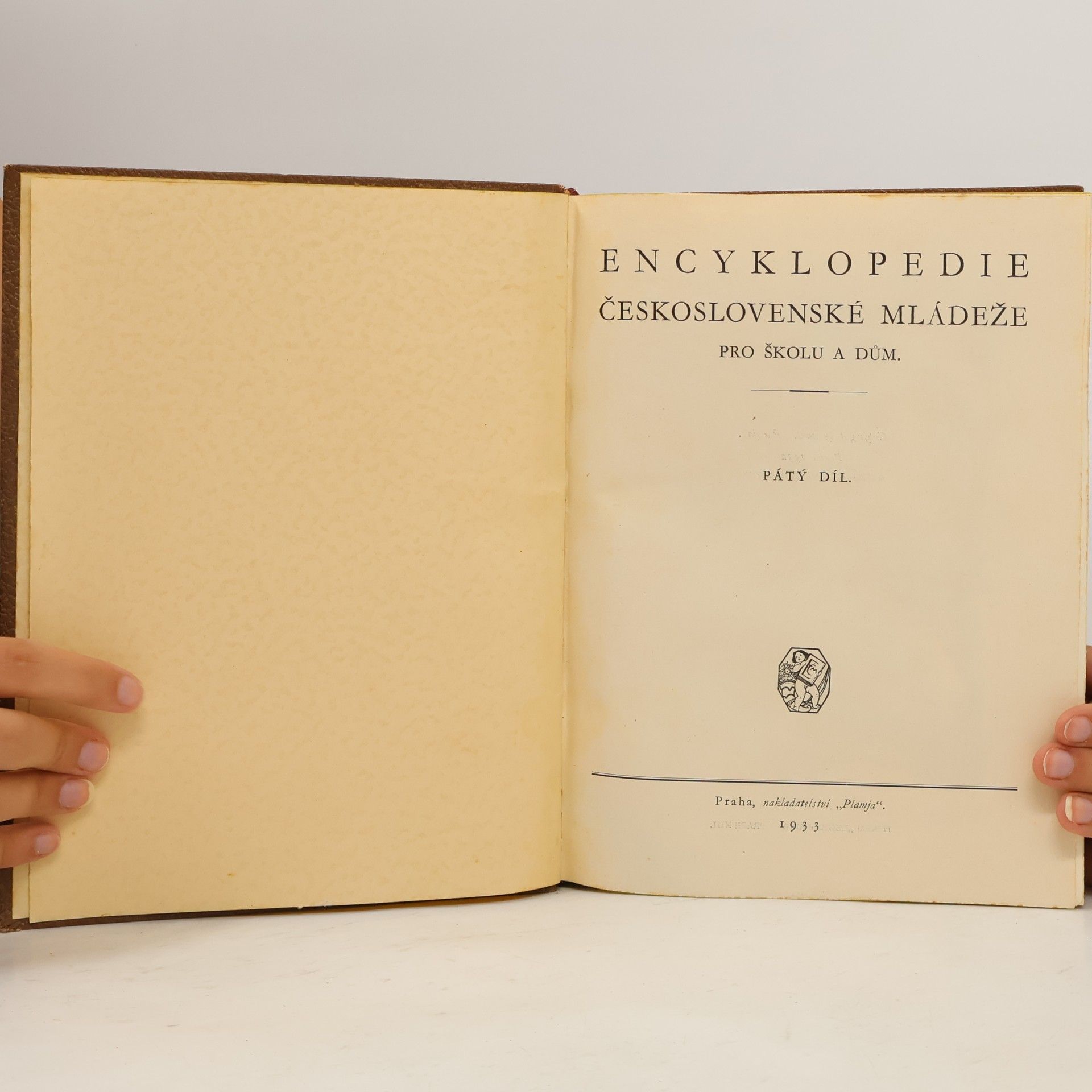 Collectif d'auteurs Encyklopedie československé mládeže pro školu i dům V.
