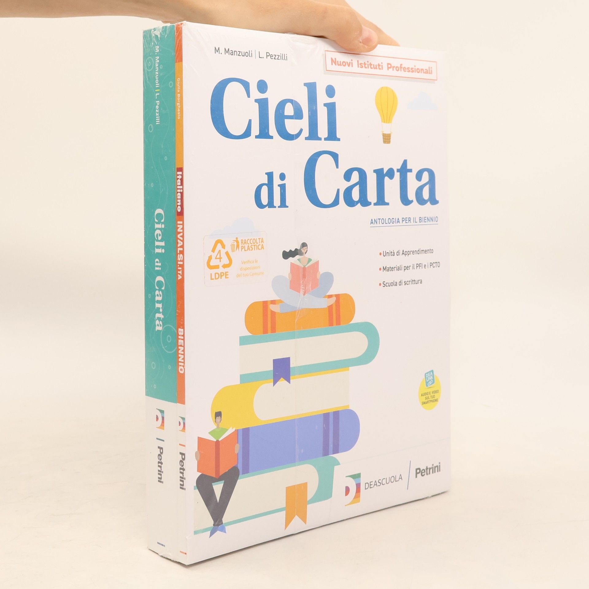 Marco Manzuoli Cieli di carta INVALSI. Per le scuole superiori. Con e-book. Con espansione online