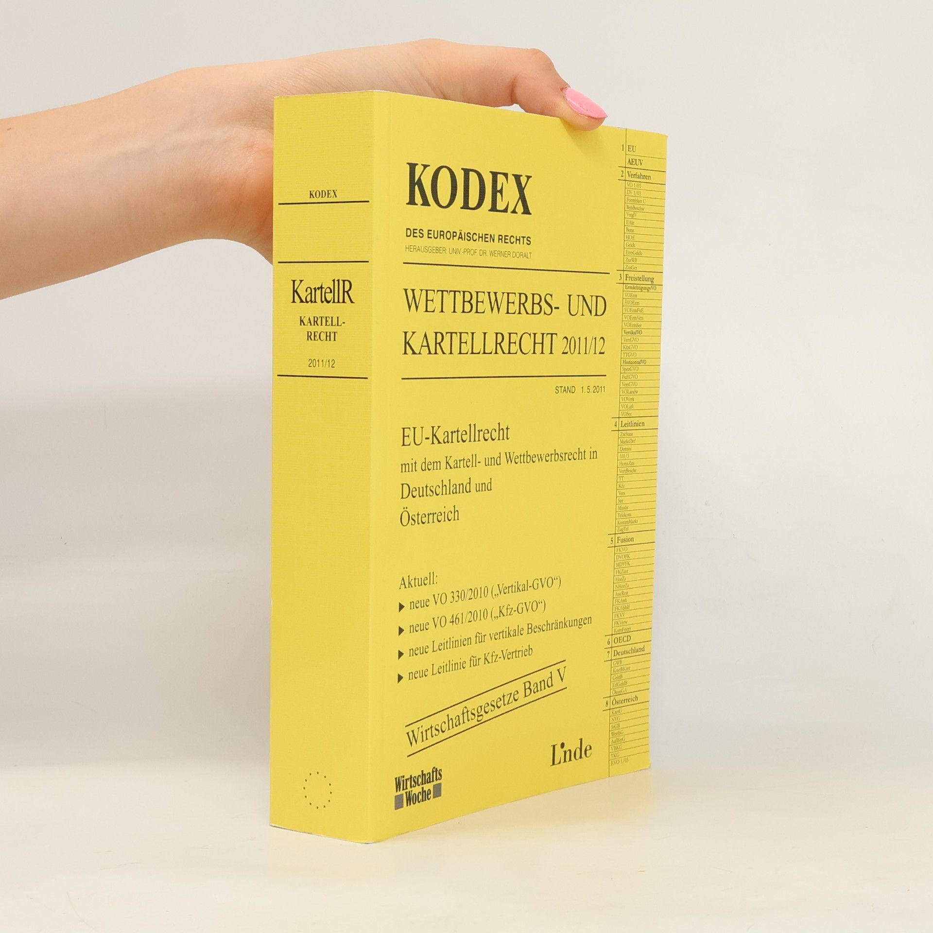 Kolektiv autorů Wettbewerbs- und Kartellrecht 2011/2012