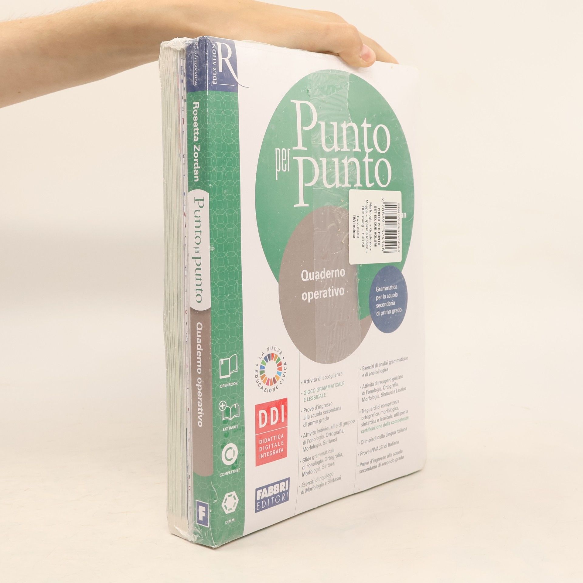 Rosetta Zordan Punto per punto. Con Openbook-Morfologia-Quaderno-Lessico-Mappe-Extrakit. Per la Scuola media. Con e-book. Con espansione online